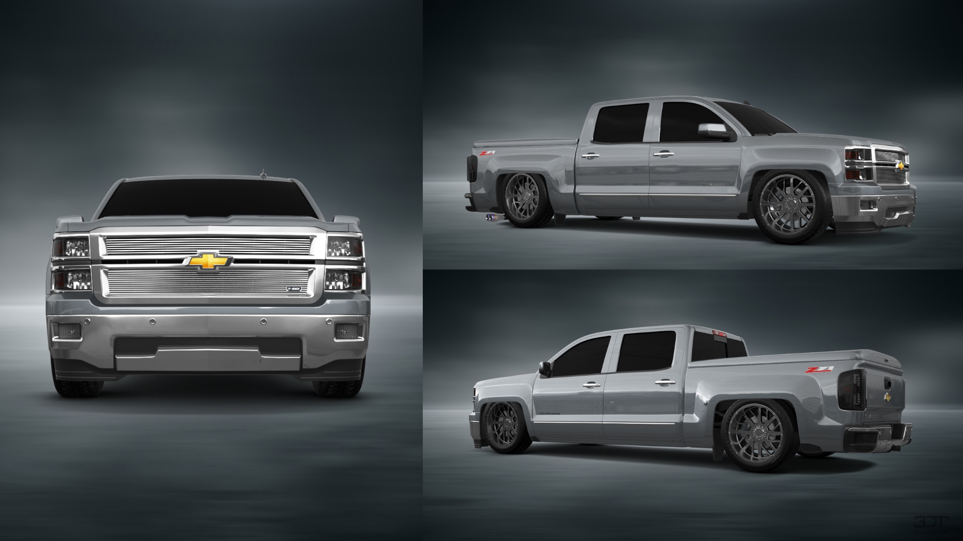 Chevrolet Silverado 1500 4 Door pickup truck 2014 tuning