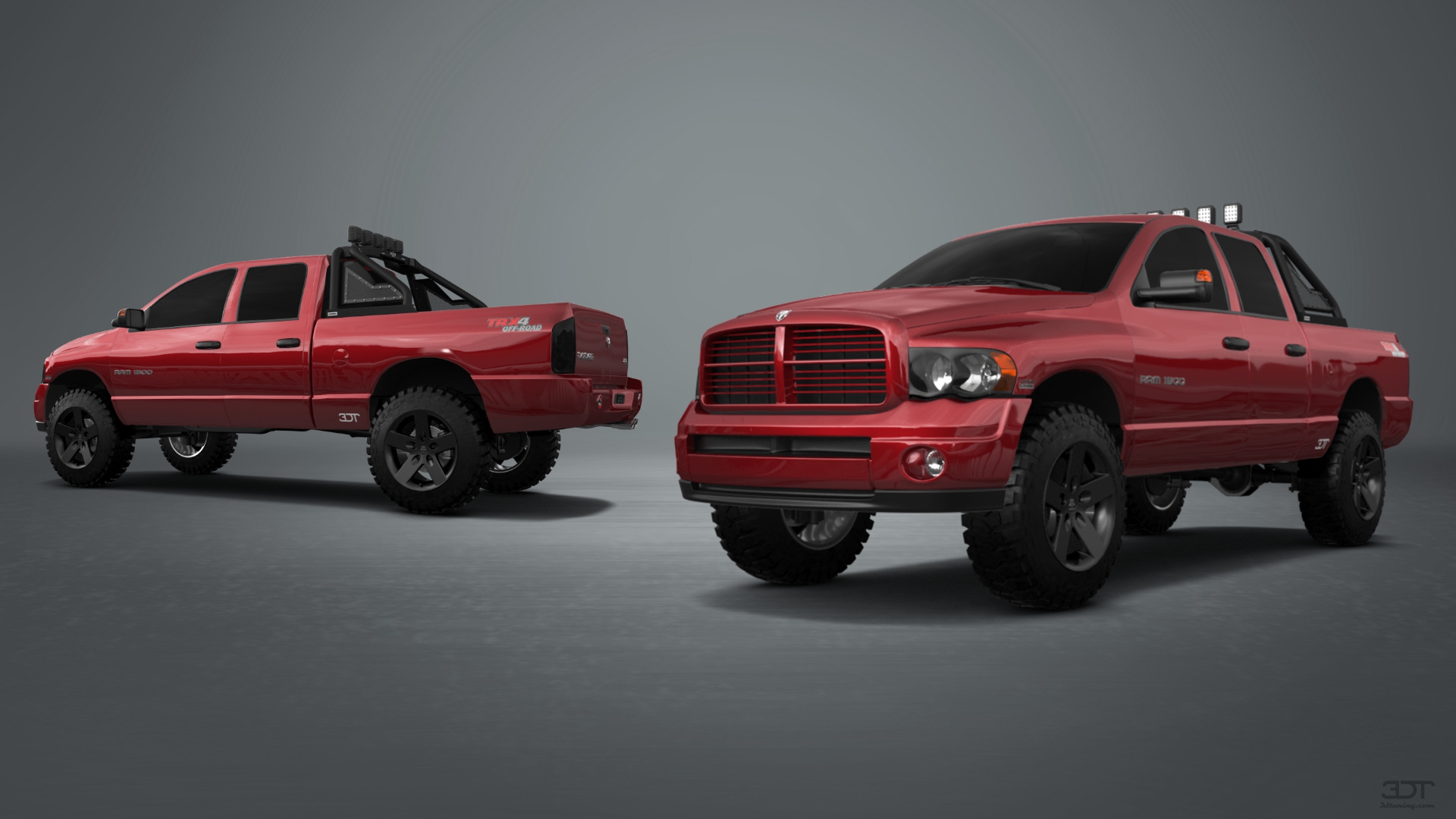 Dodge Ram 1500 6.4 ft box 4 Door pickup truck 2002 tuning