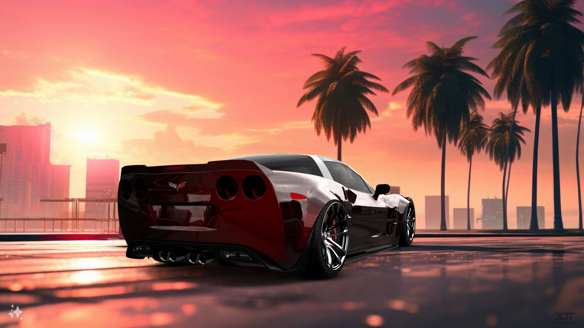 Chevrolet Corvette 2 Door Coupe 2004 Images