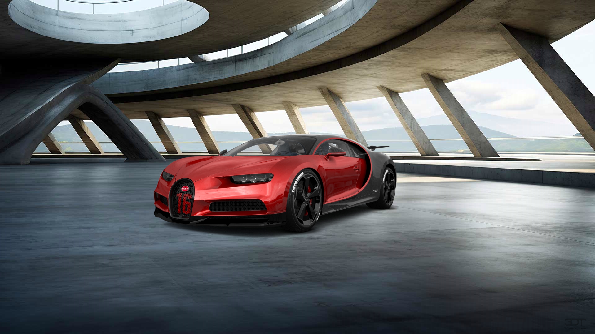 Bugatti Chiron 2 Door Coupe 2016