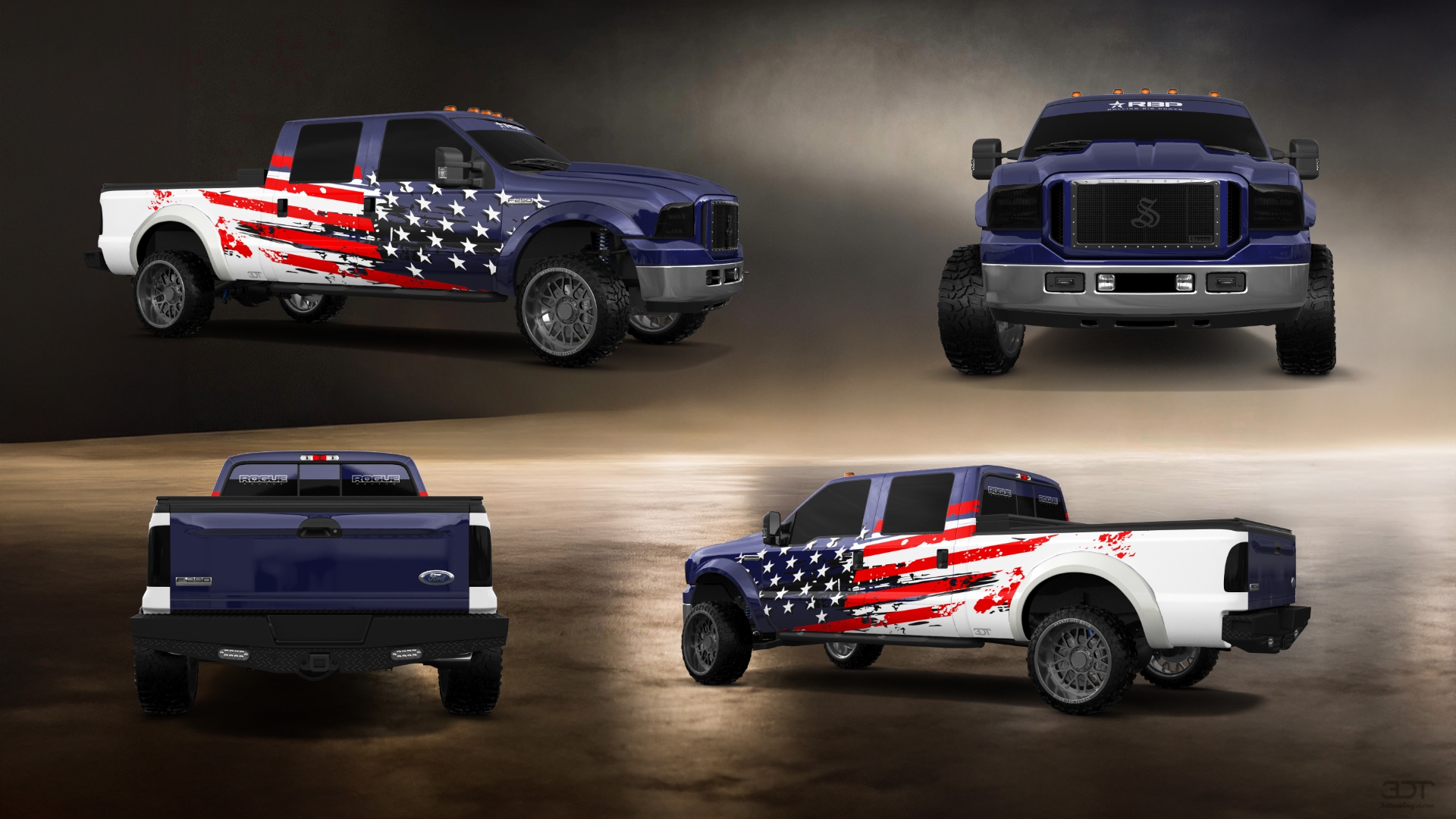 Ford F-250 Crew Cab 4 Door pickup truck 1999 tuning