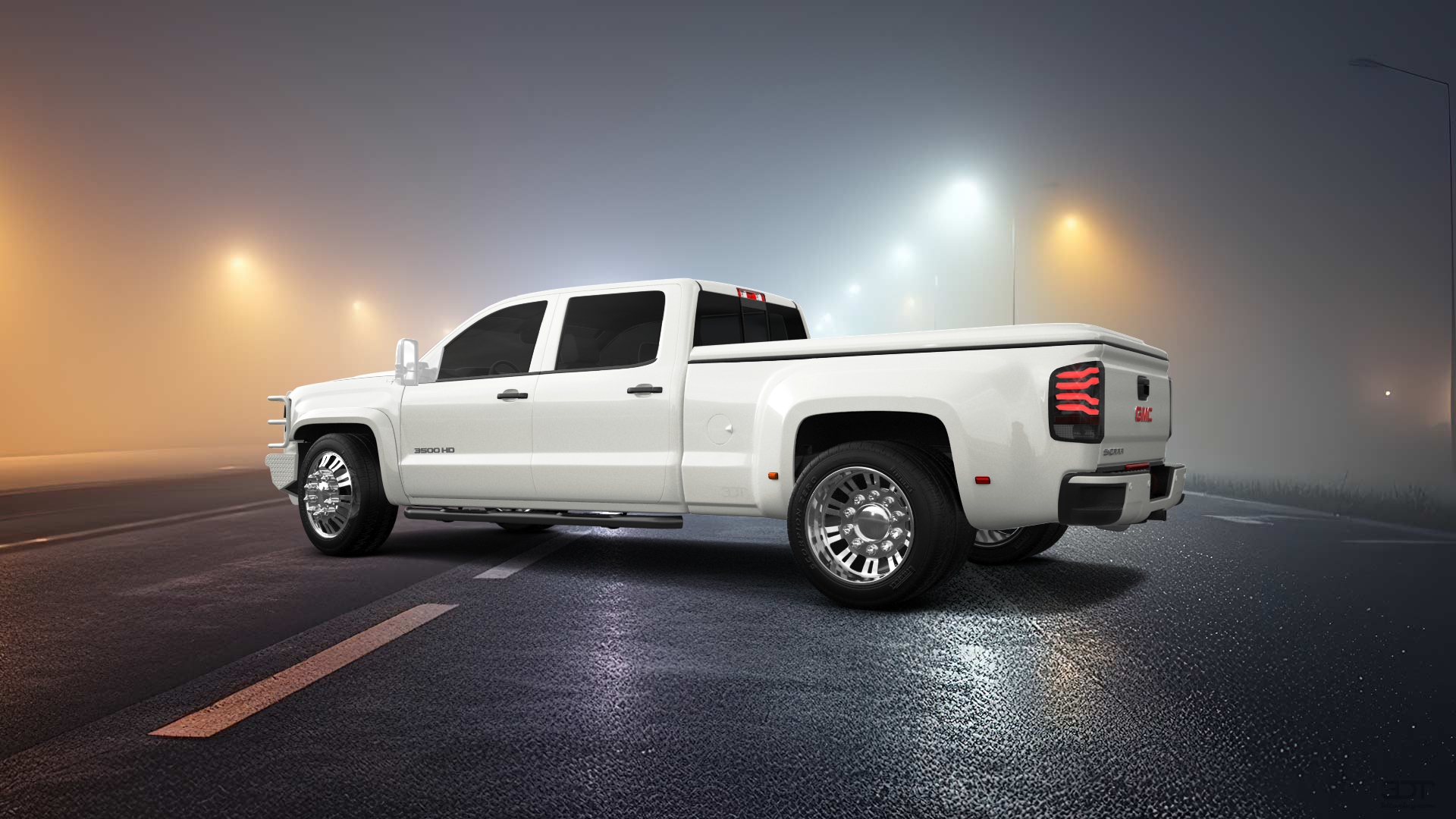 GMC Sierra 3500 HD Crew Cab 4 Door pickup truck 2015