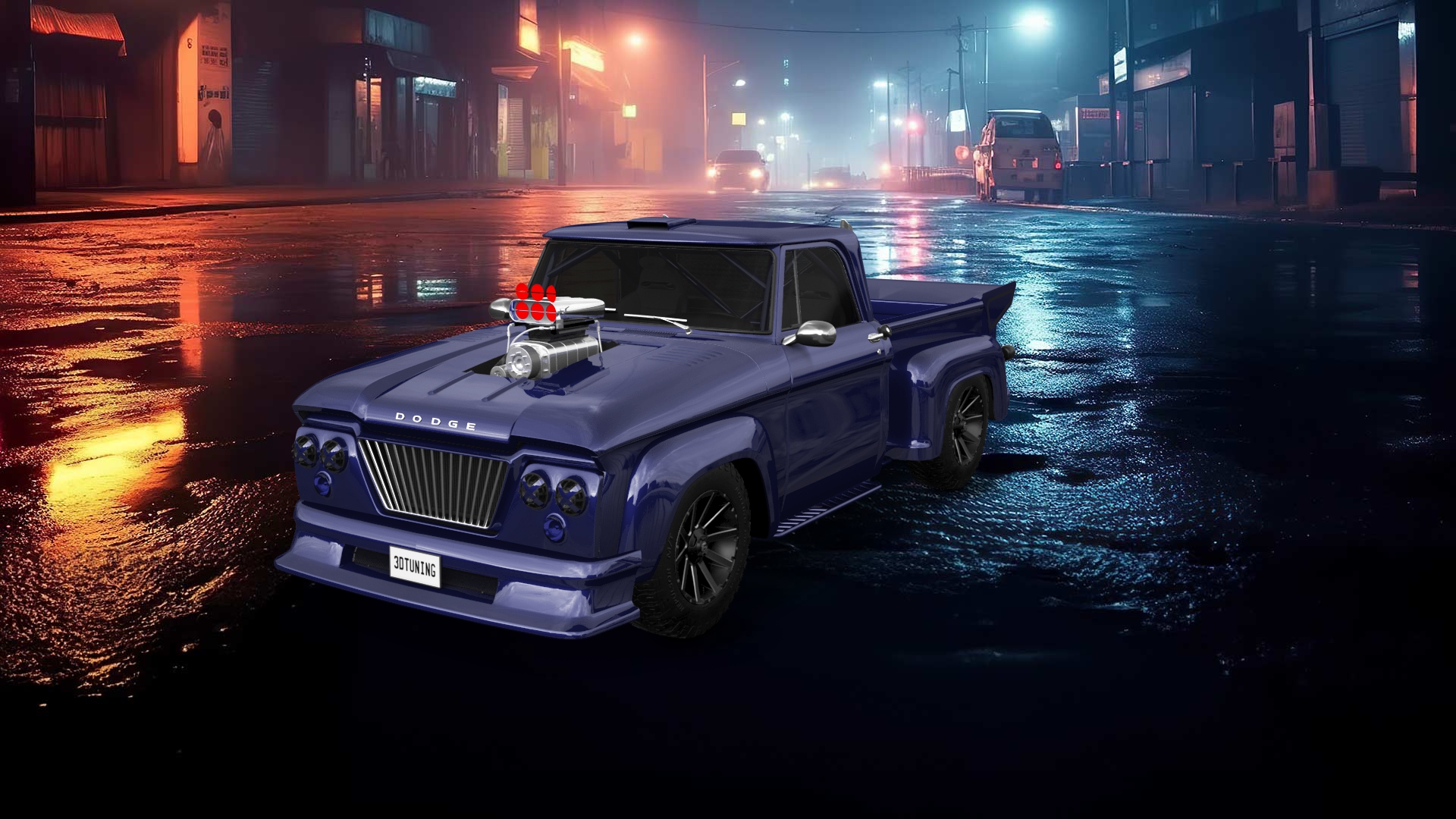 Dodge D-100 Stepside 2 Door pickup truck 1961