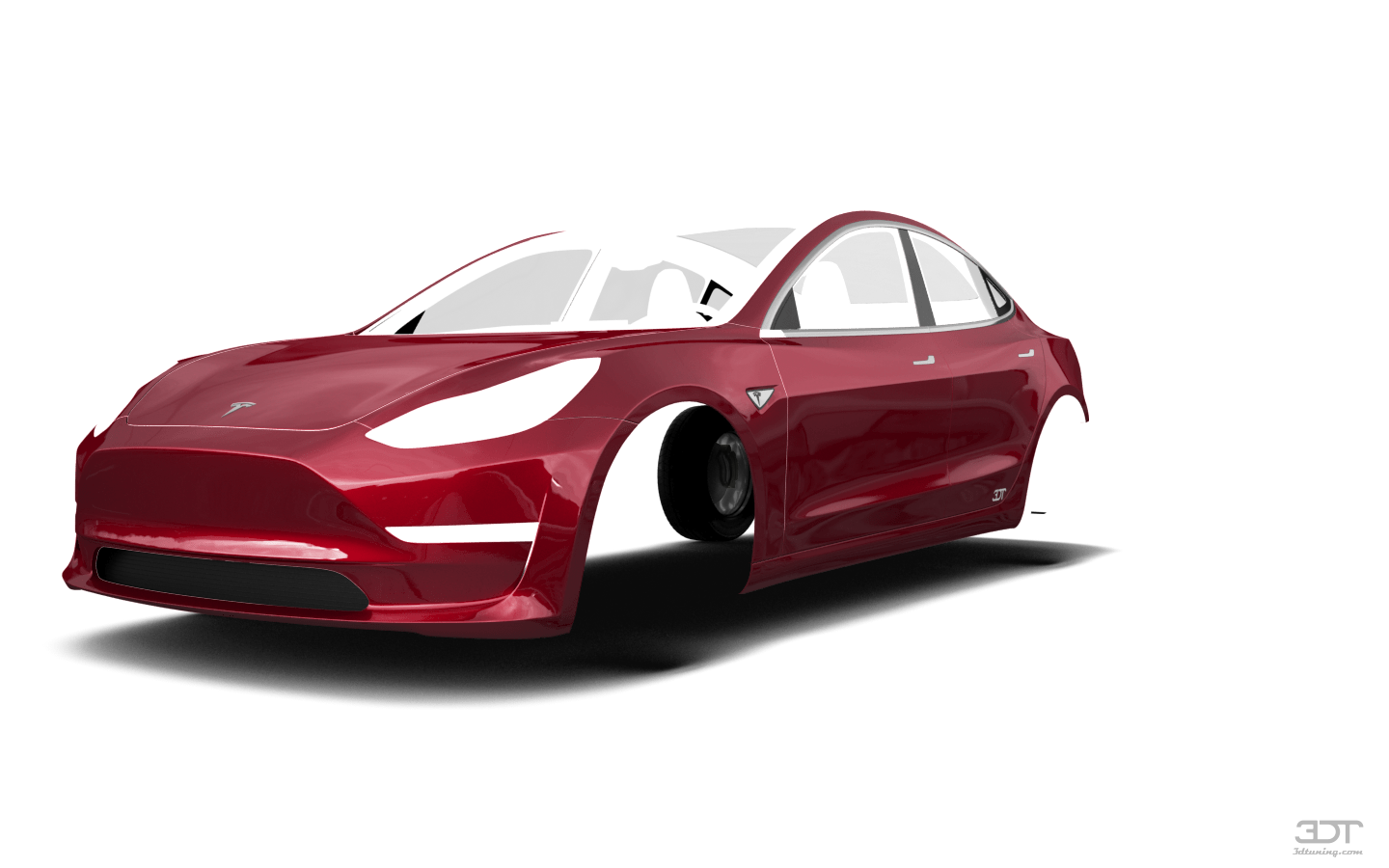 Tuning Tesla Model 3 4 Door Saloon 2017