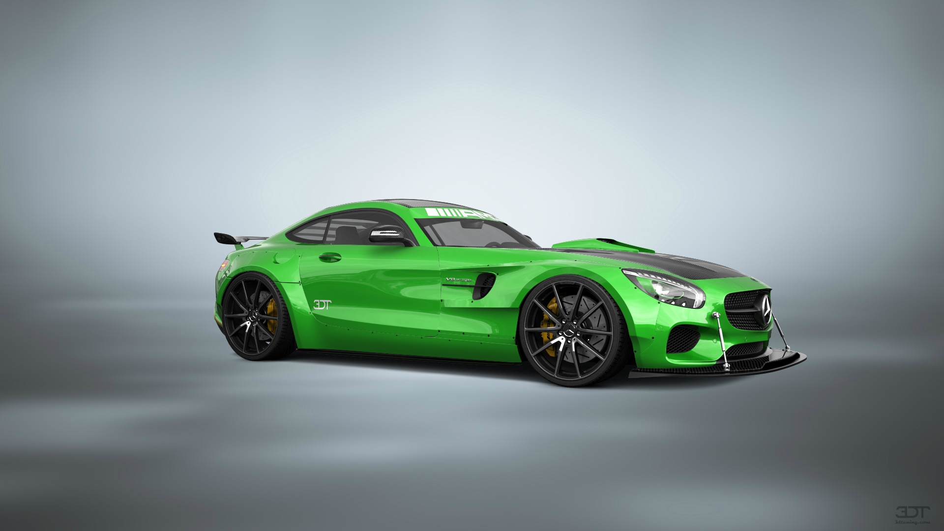 Mercedes AMG GT 2 door fastback coupe 2016 tuning