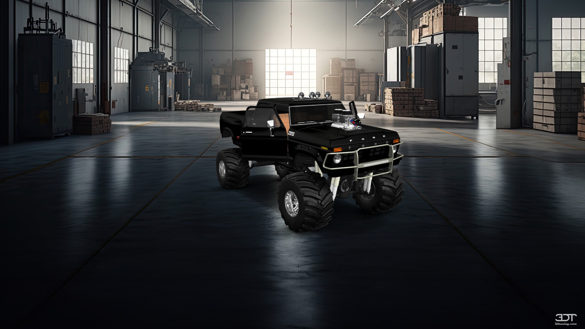 Ford F-350 Dually 4 Door pickup truck 1973