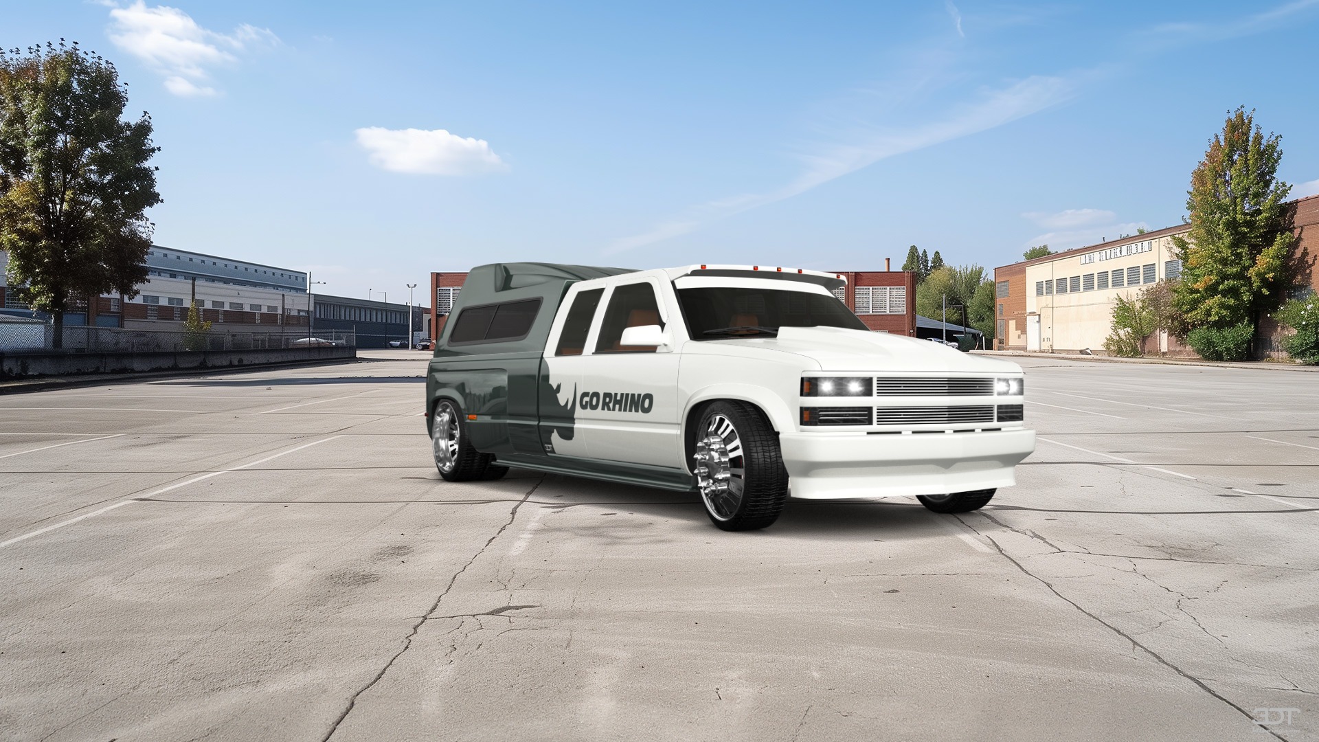 Chevrolet K3500 Extended Cab Pickup Truck 1988