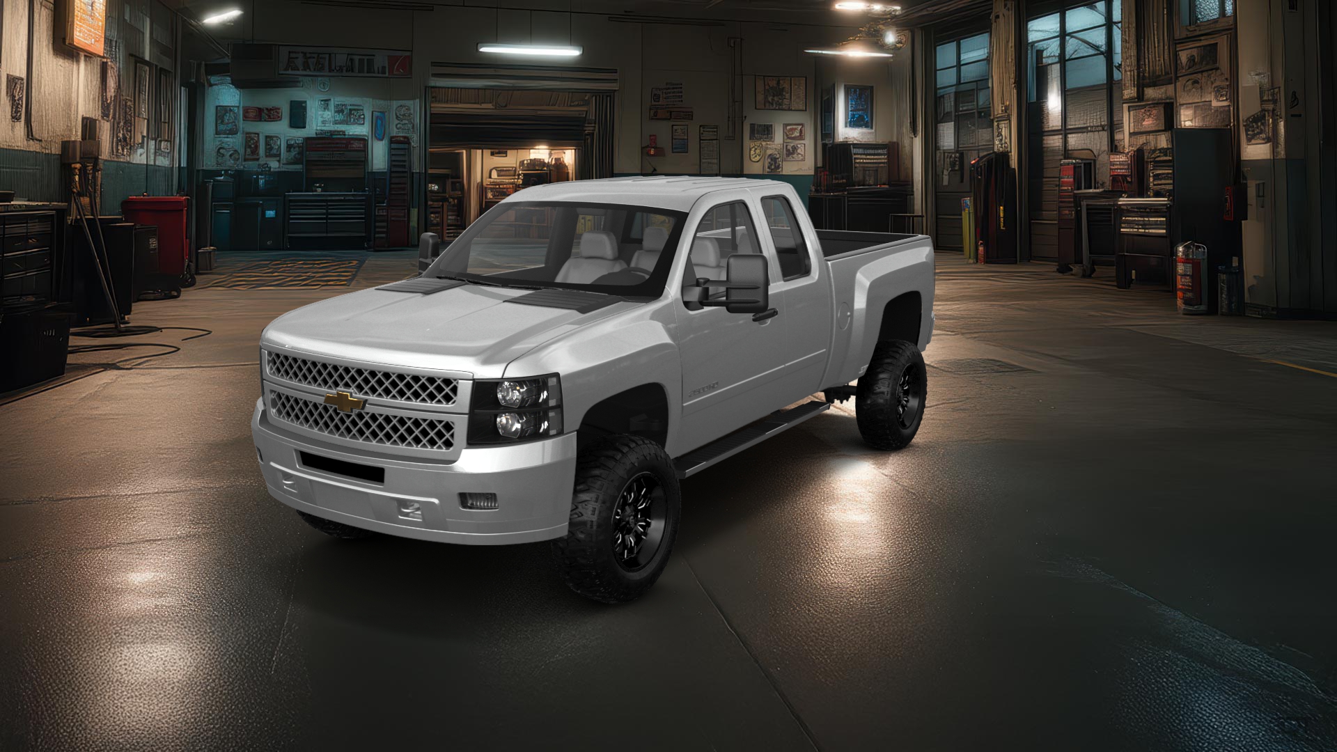 Chevrolet Silverado 2500 HD Extended Cab Pickup Truck 2007 tuning