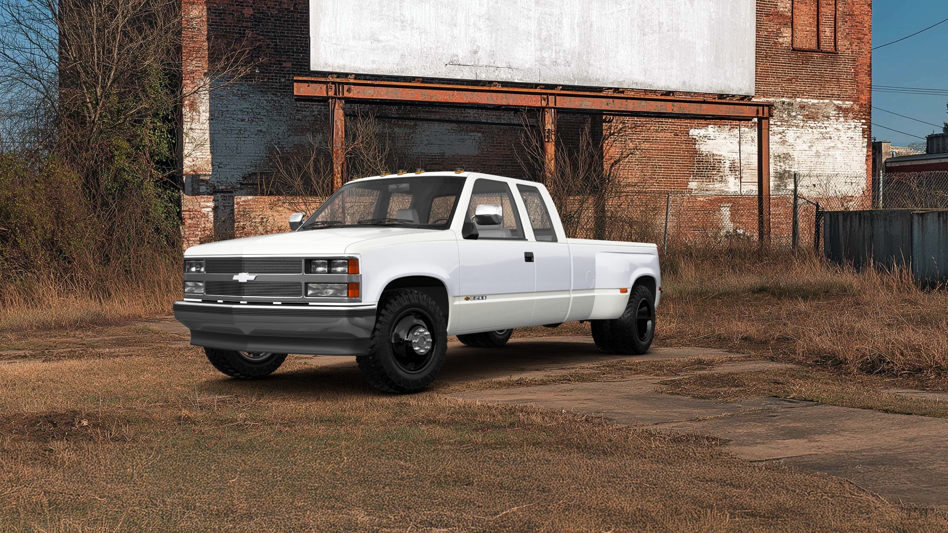 Chevrolet K3500 Extended Cab Pickup Truck 1988 tuning