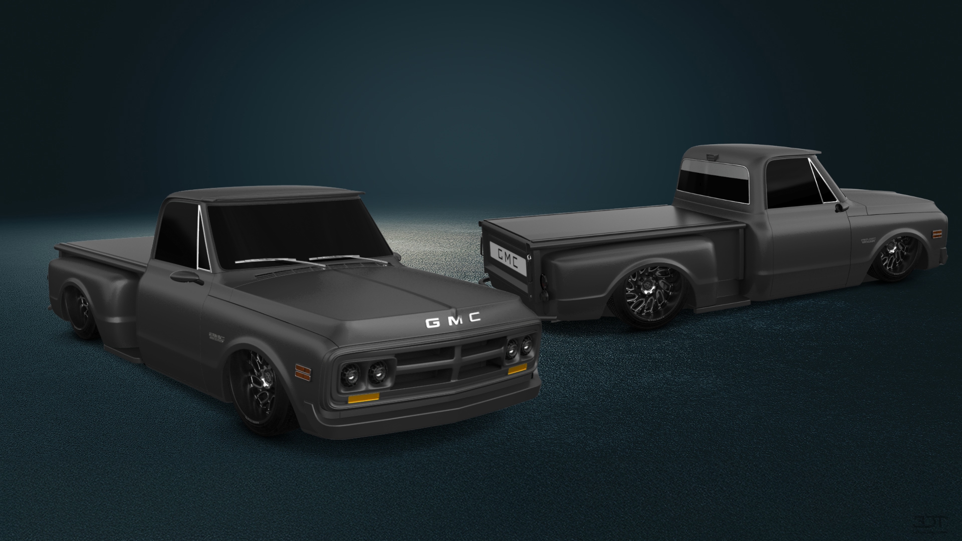 GMC K1500 2 Door pickup truck 1971