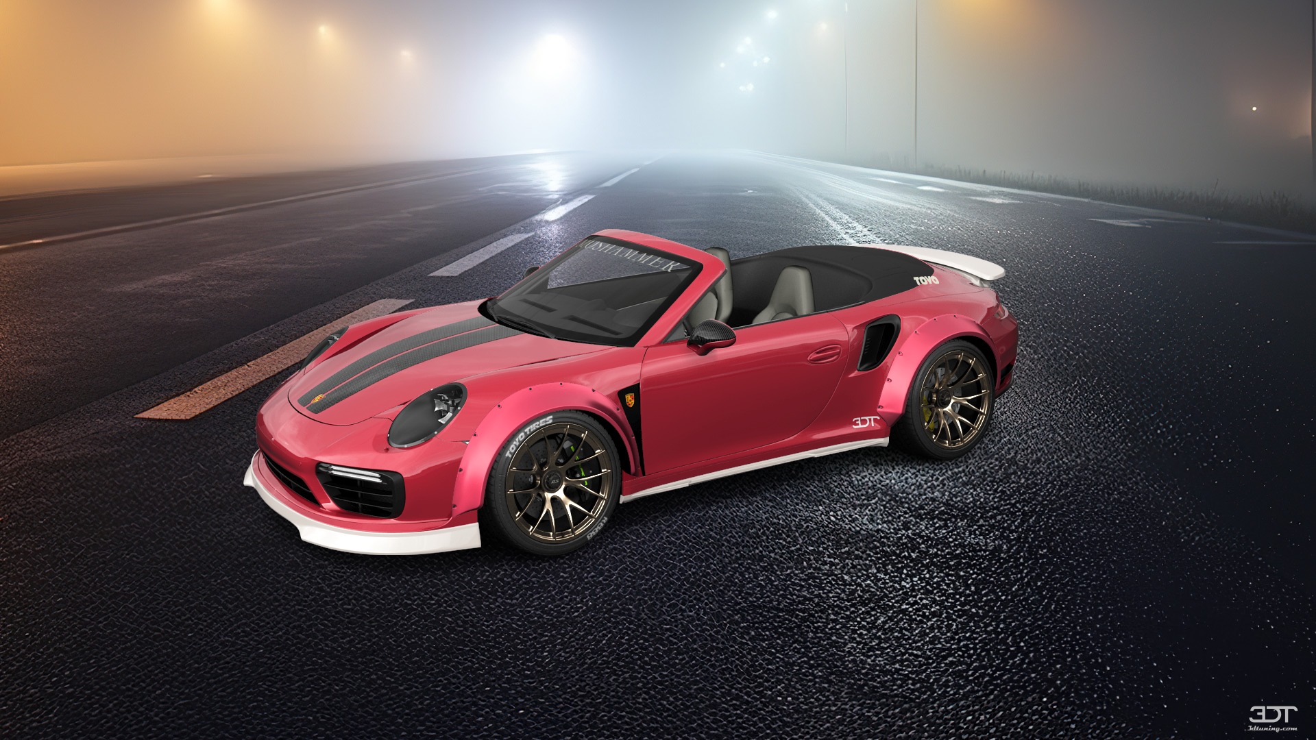 Porsche 911 Turbo S 2 Door Convertible 2014 tuning