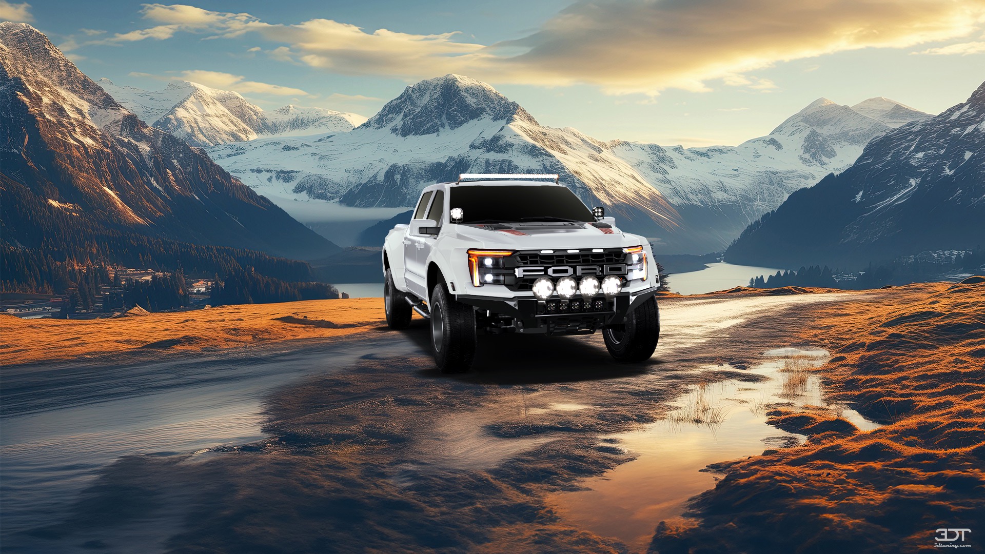 Tuning Ford F-150 Raptor 4 Door pickup truck 2024