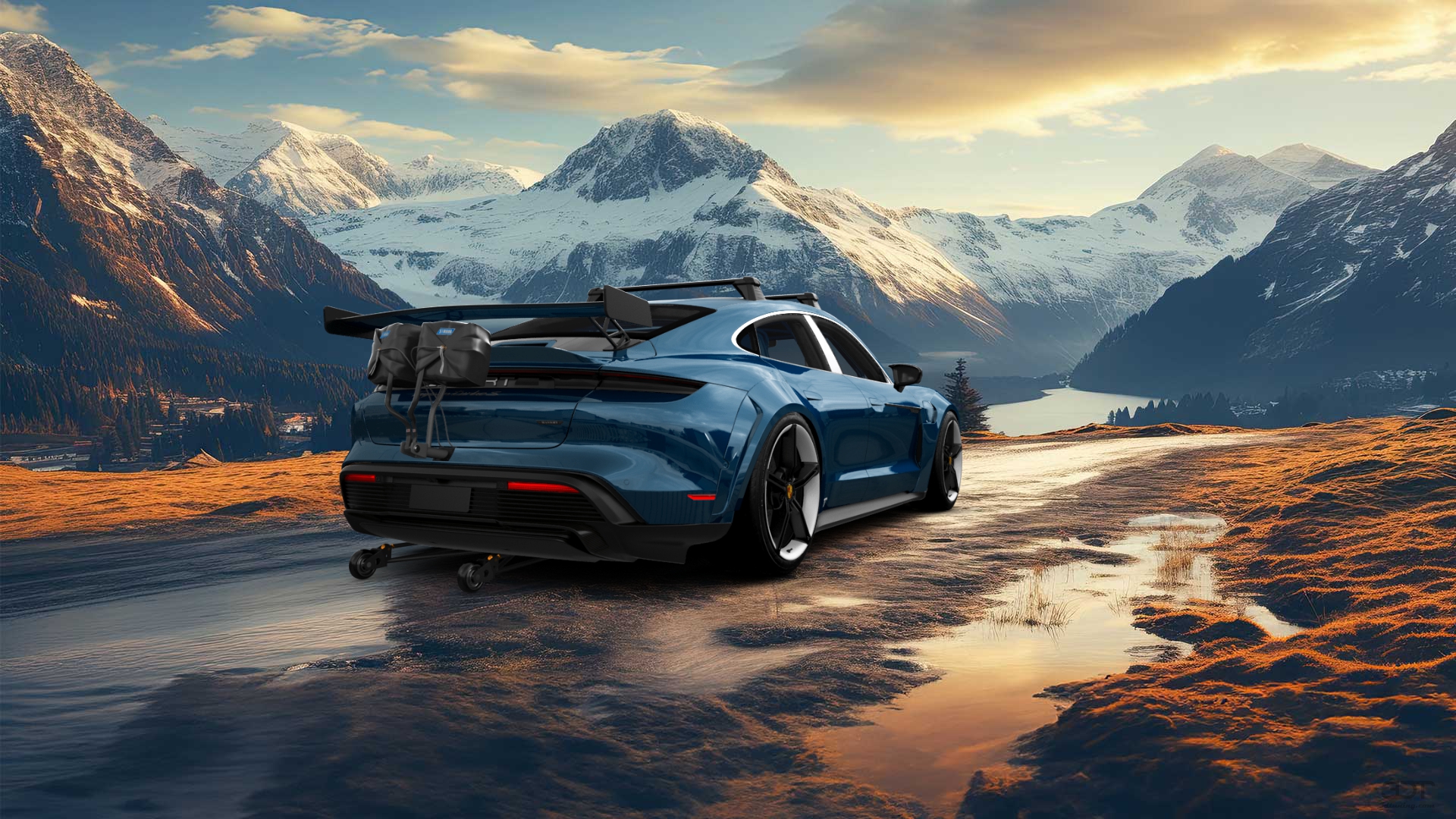 Porsche Taycan 4 Door Saloon 2019 tuning