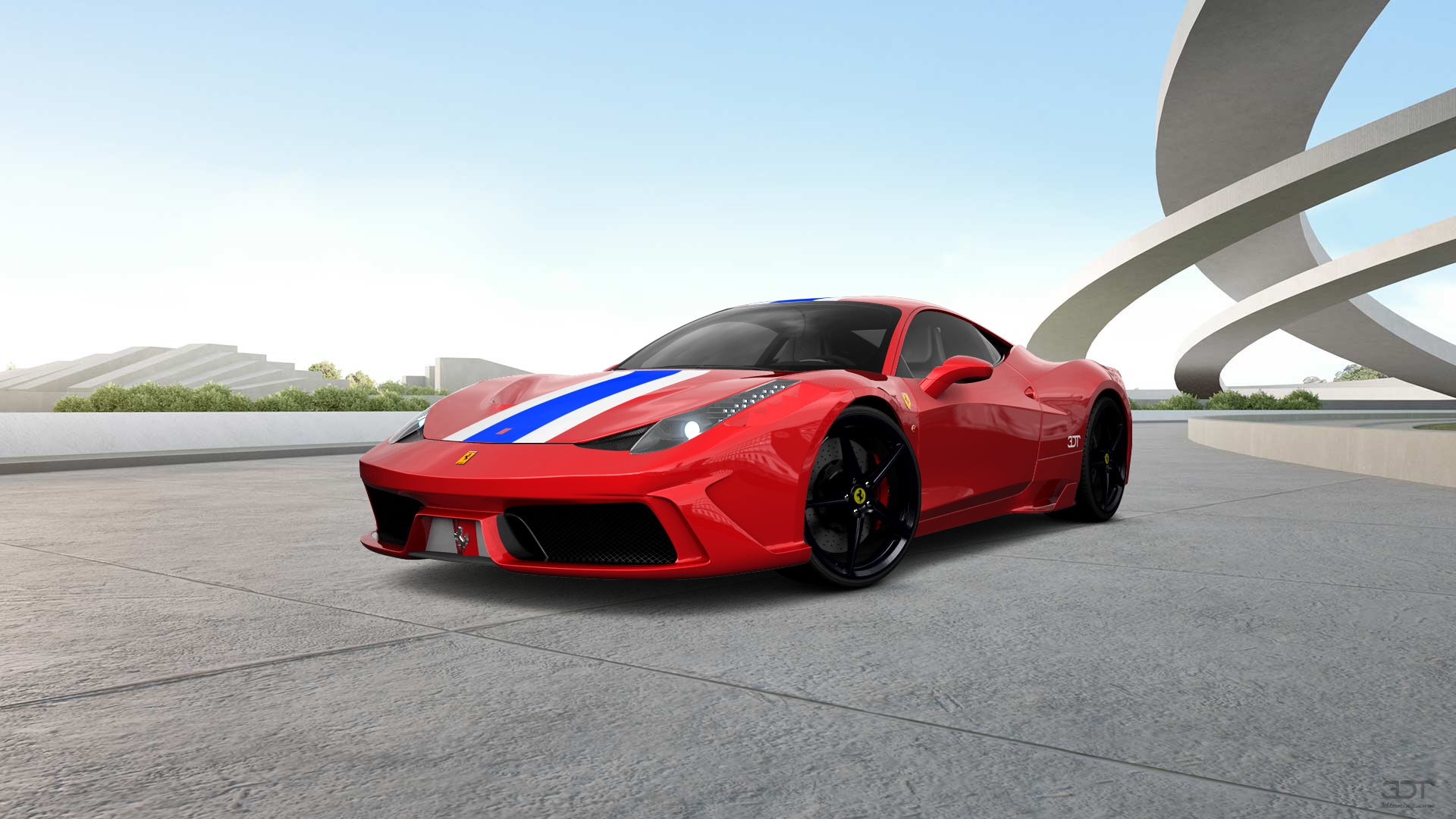 Ferrari 458 Italia 2 door spider 2010 tuning