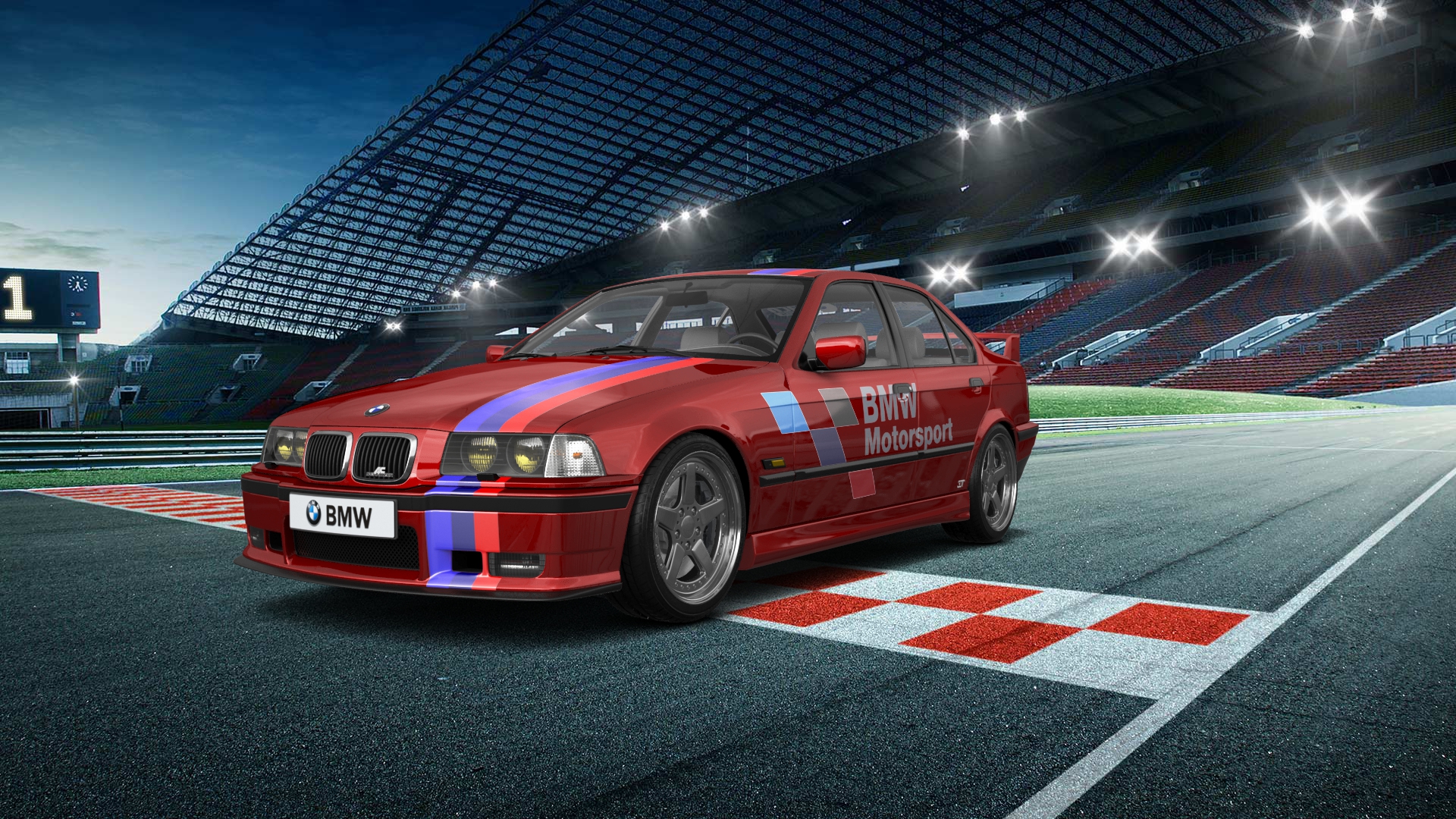 BMW 3 Series 4 Door Saloon 1990 tuning