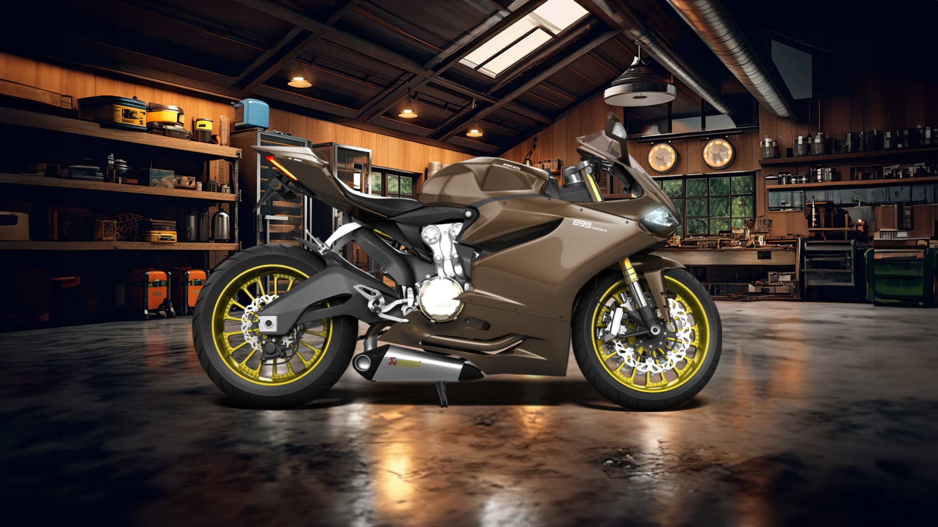 Ducati 899 Panigale Sport Bike 2015 Images