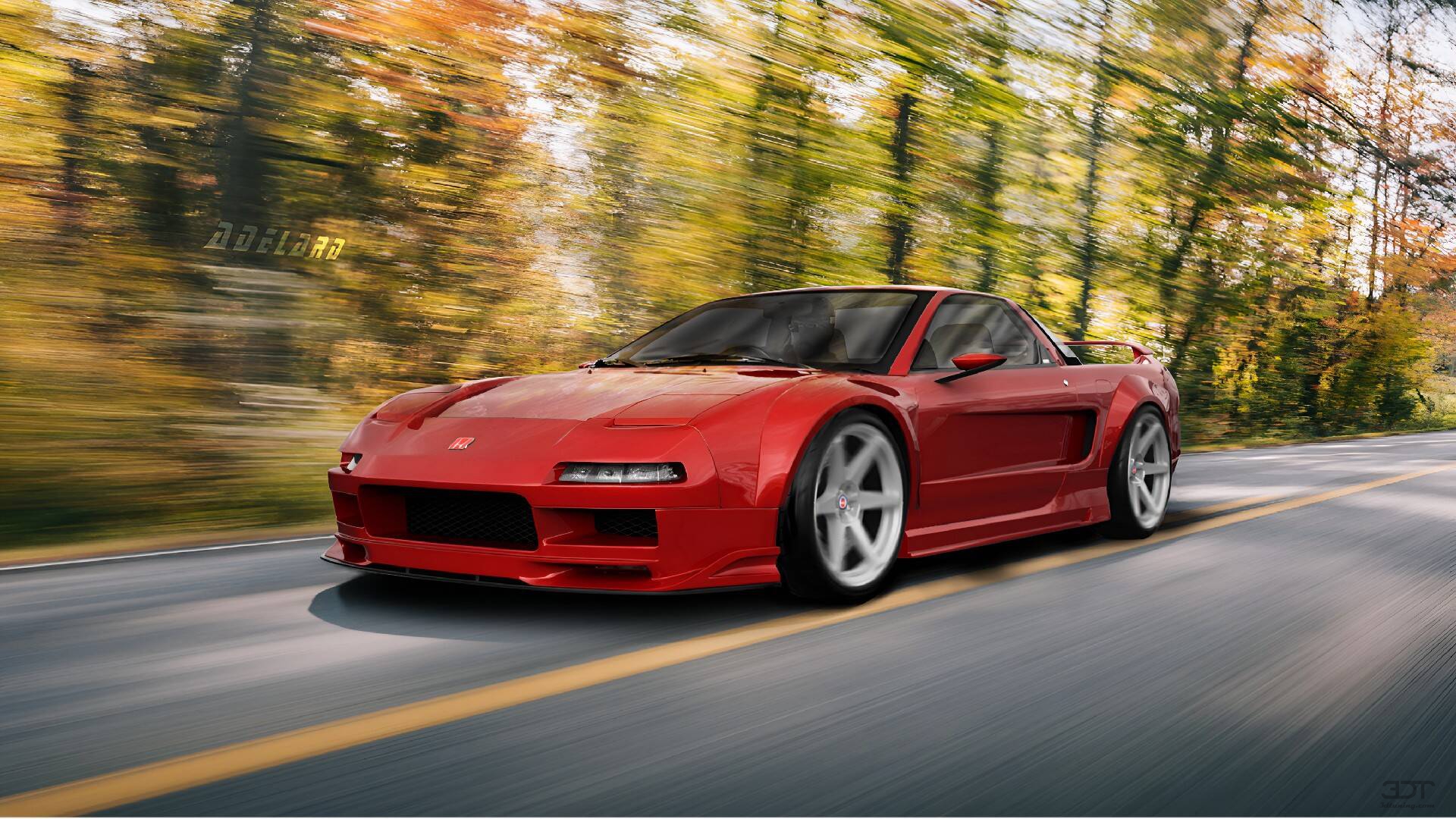 Honda NSX 2 Door Coupe 1990