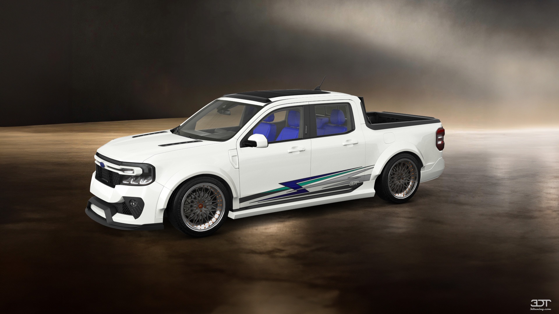 Ford Maverick 4 Door pickup truck 2022 tuning