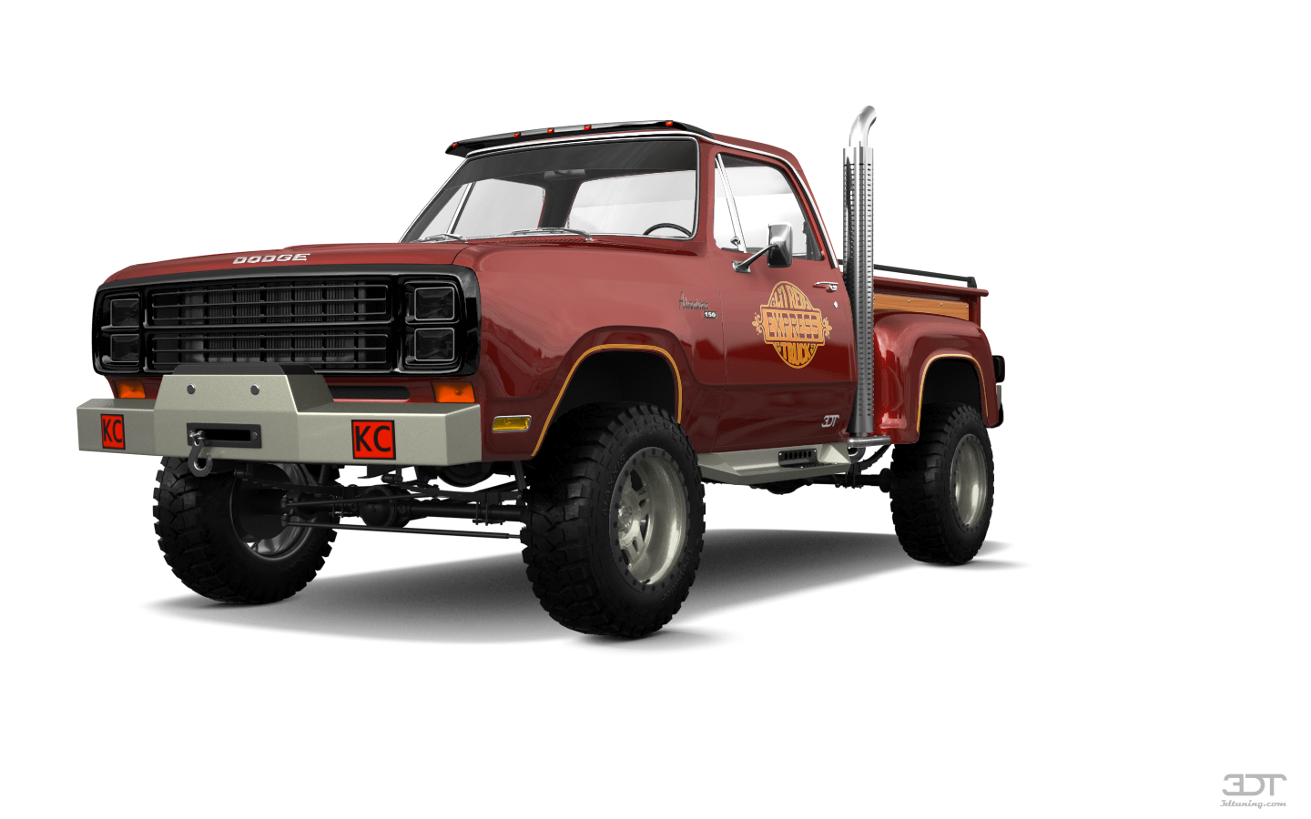 Dodge Lil Red Express 2 Door pickup truck 1979
