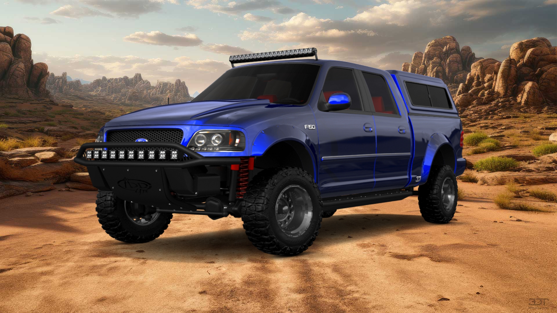 Ford F-150 SuperCrew 4 Door pickup truck 1997 tuning