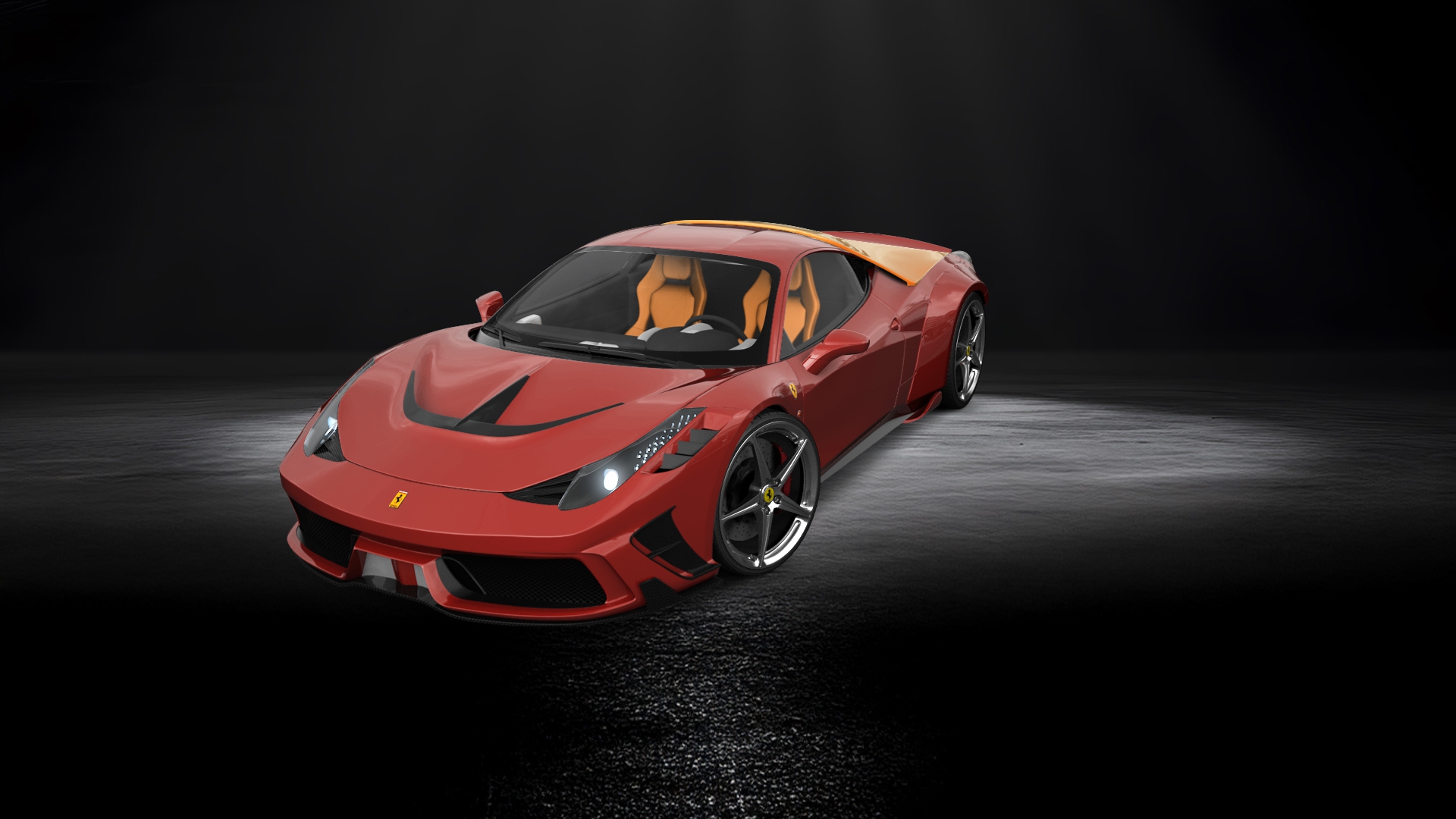 Ferrari 458 Italia 2 door spider 2010 tuning
