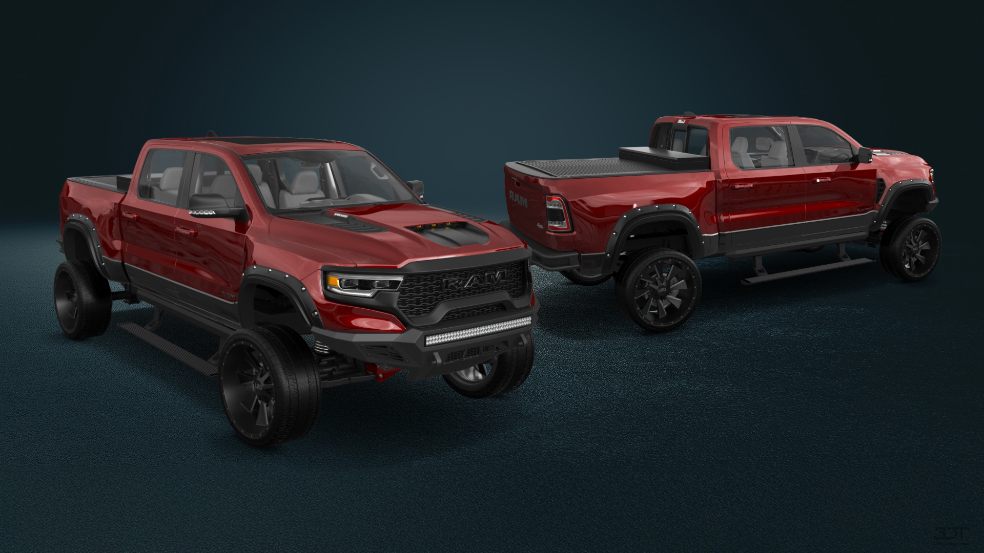 Dodge Ram 1500 TRX 4 Door pickup truck 2021