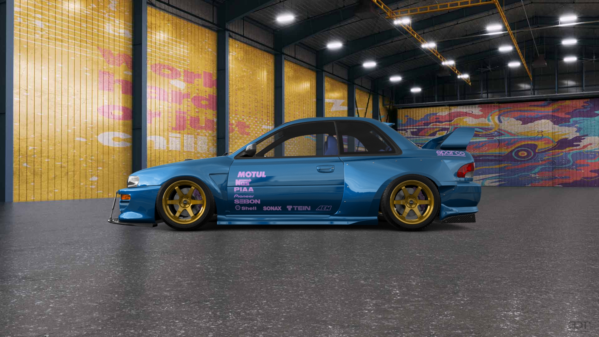 Subaru Impreza WRX STI 22B 2 Door Coupe 2000