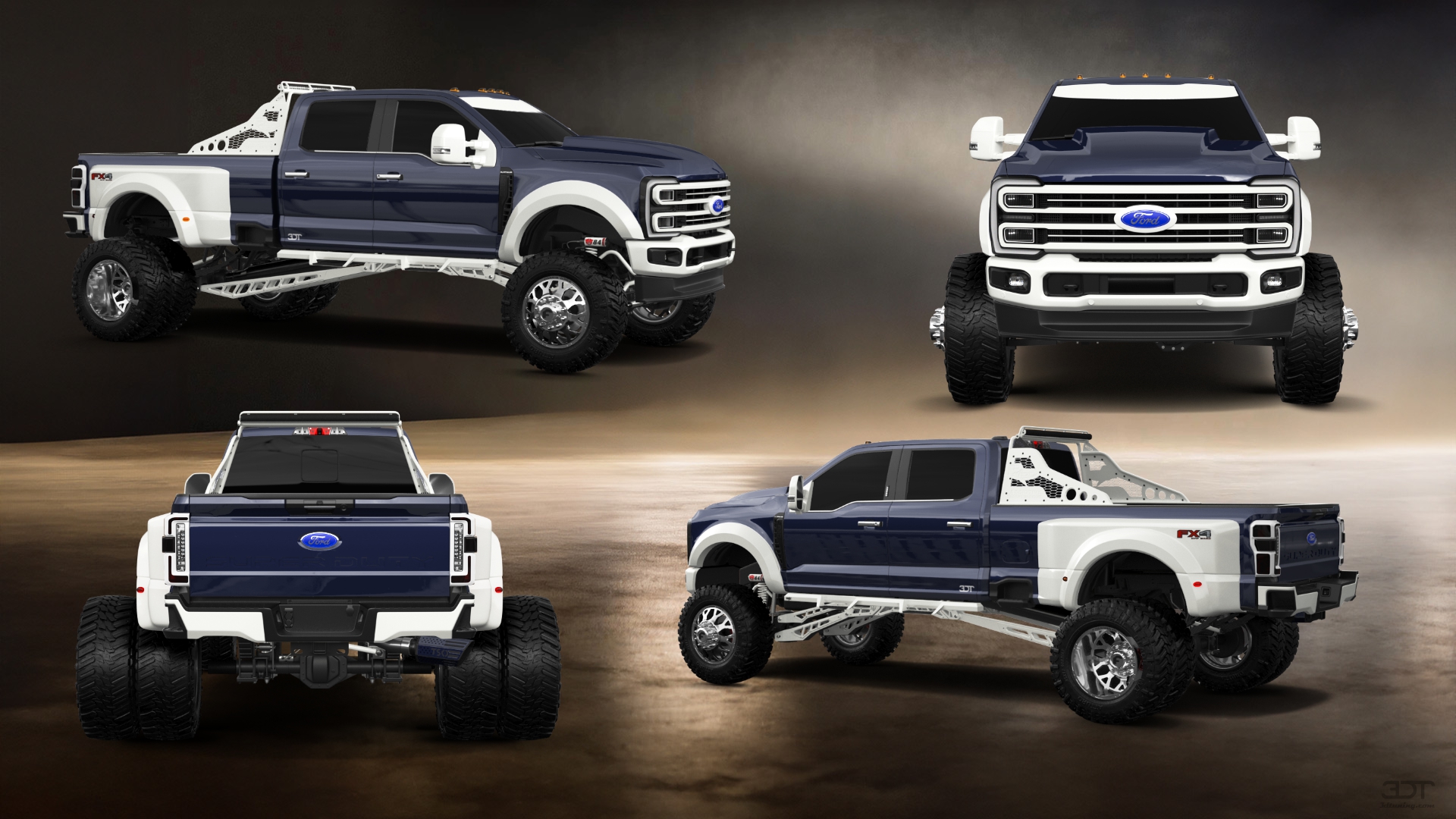 Ford F-350 DRW Crew Cab 4 Door pickup truck 2023 tuning