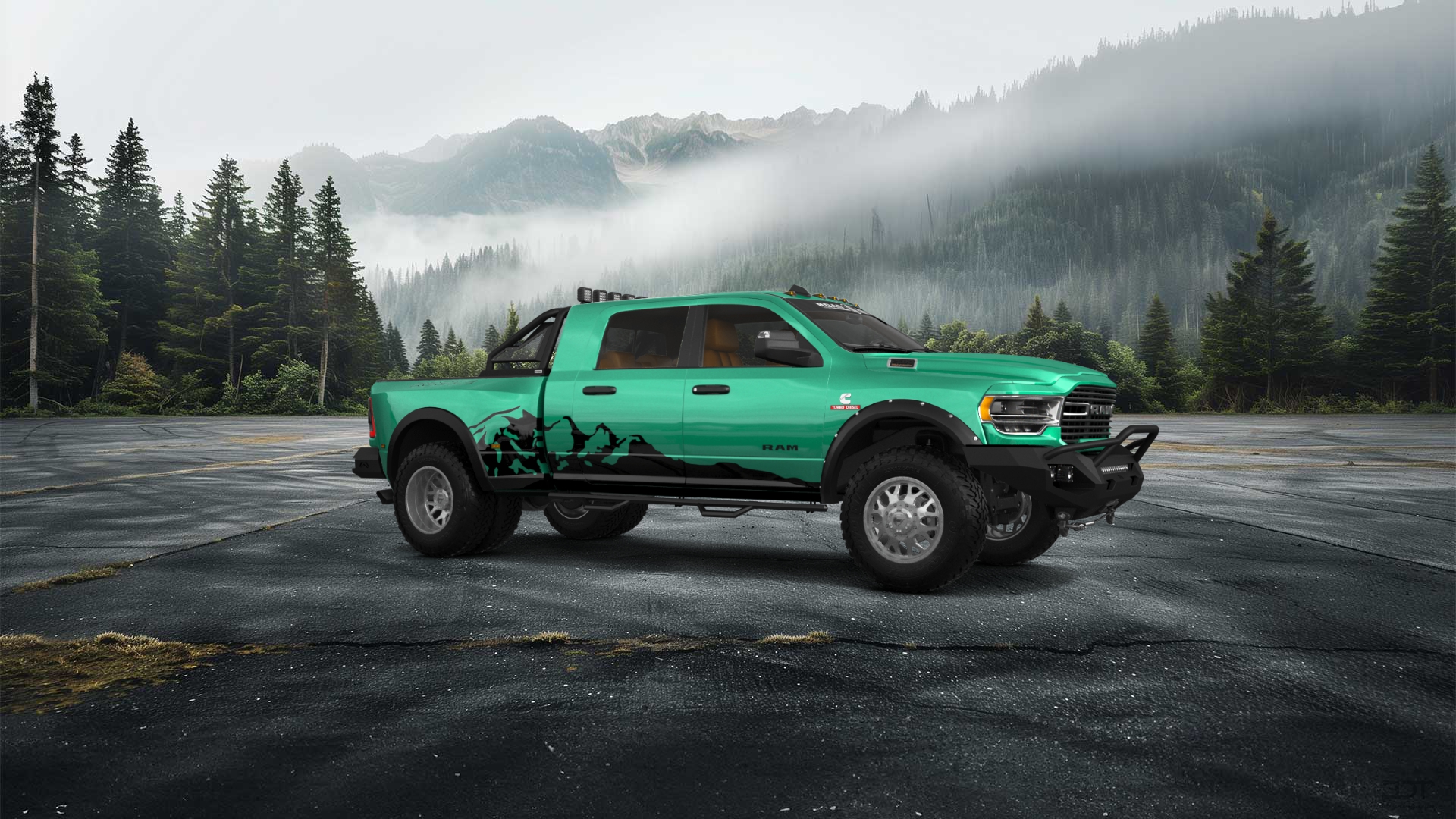 Dodge Ram 3500 4 Door pickup truck 2020 tuning