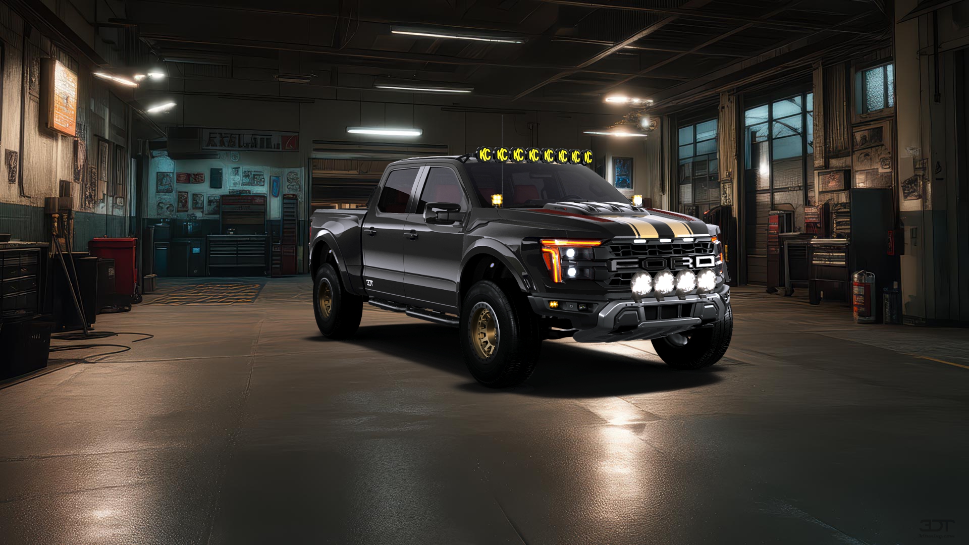 Ford F-150 Raptor 4 Door pickup truck 2024 tuning