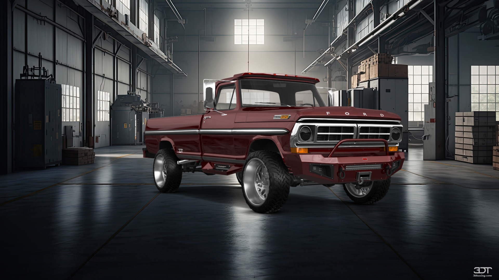 Ford F-250 2 Door pickup truck 1971