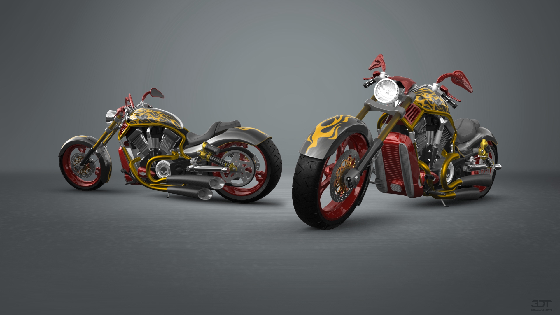 Harley-Davidson Custom Chopper Cruiser 2011 tuning