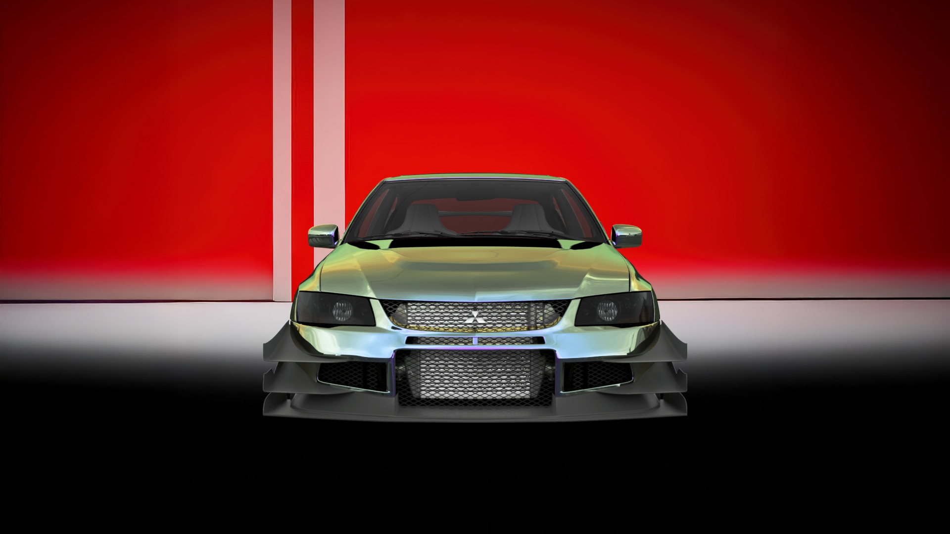 Mitsubishi Lancer Evo IX 4 Door Saloon 2005 tuning