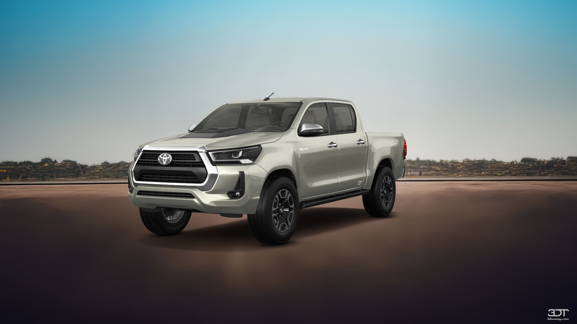 Toyota Hilux Double Cab 4 Door pickup truck 2015 tuning
