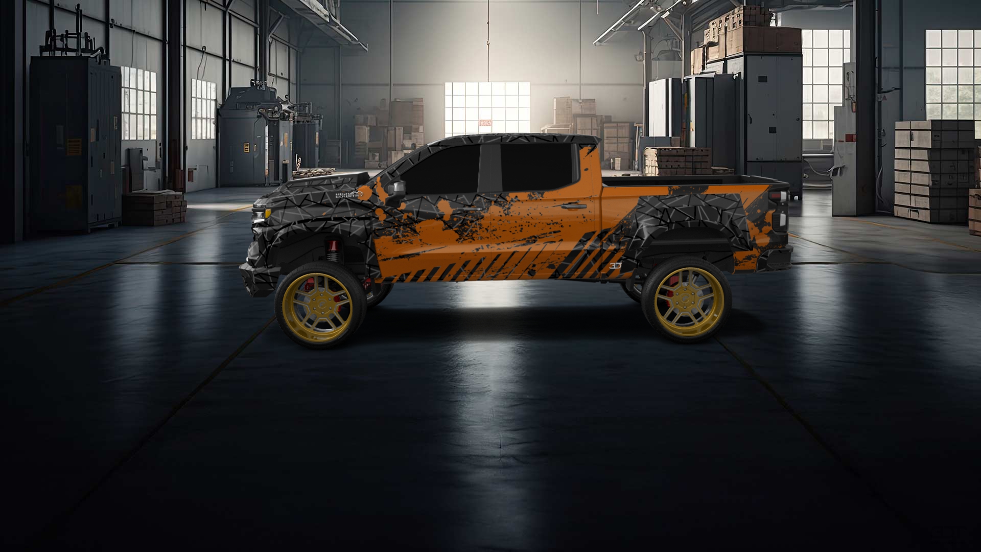 Chevrolet Silverado 1500 Crew Cab 5.8 ft box 4 Door pickup truck 2023