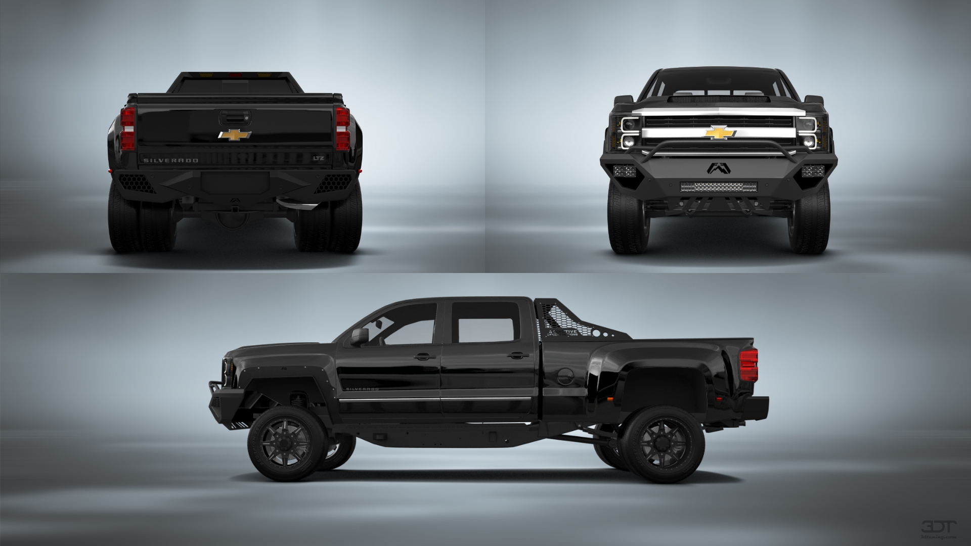 Chevrolet Silverado 3500 4 Door pickup truck 2015 tuning