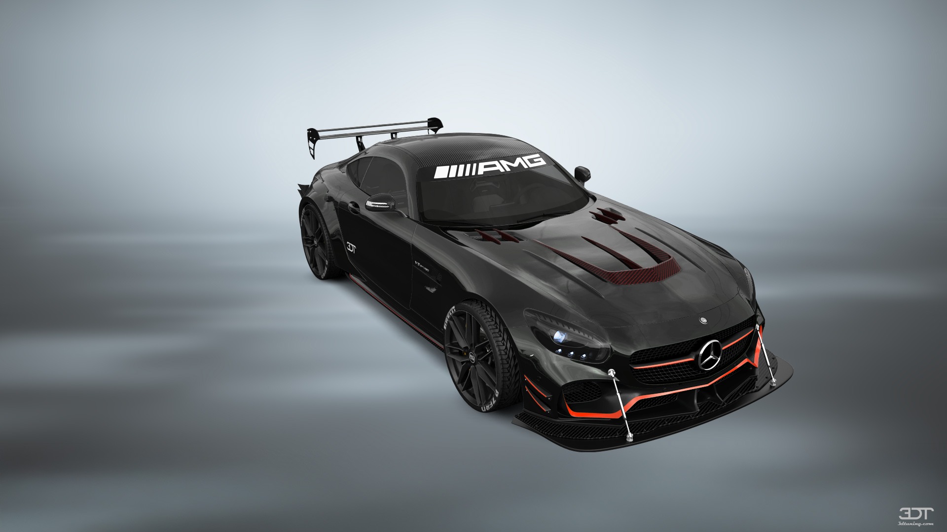 Mercedes AMG GT 2 door fastback coupe 2016 tuning