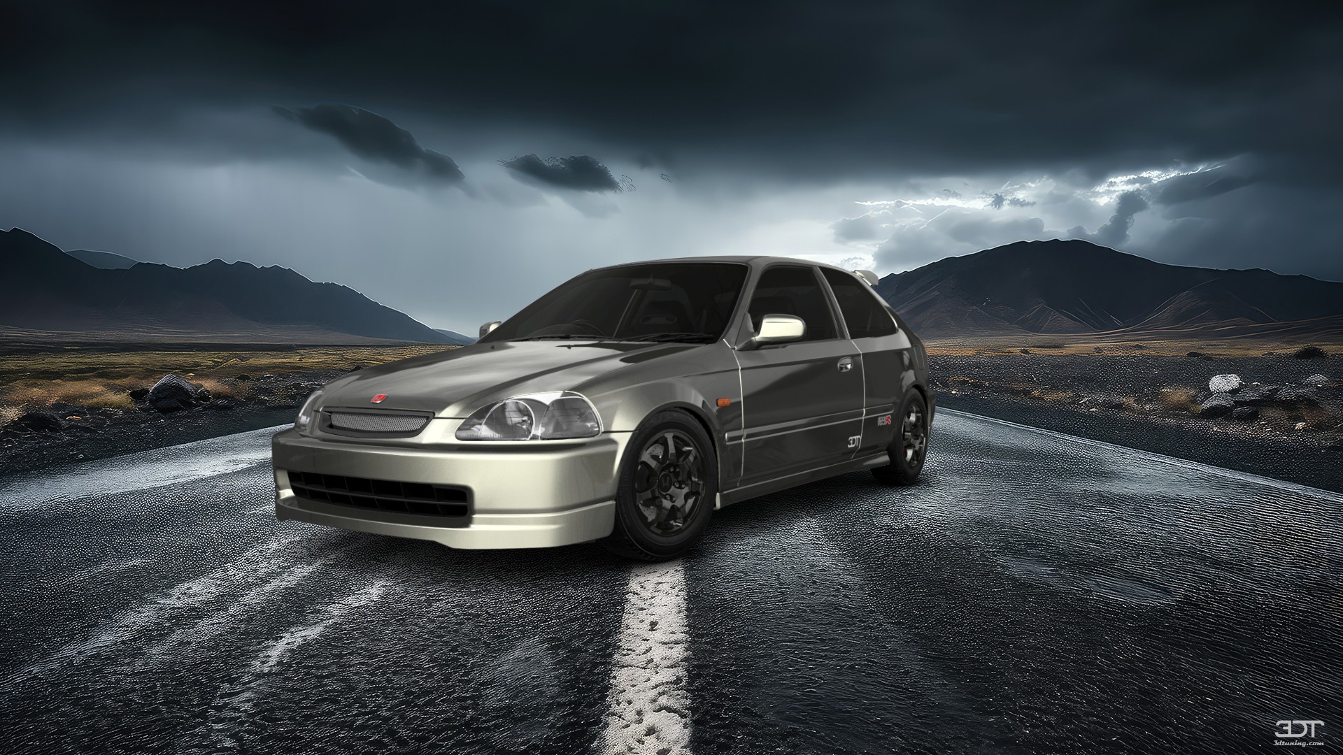 Honda Civic 3 Door Hatchback 1997 Images