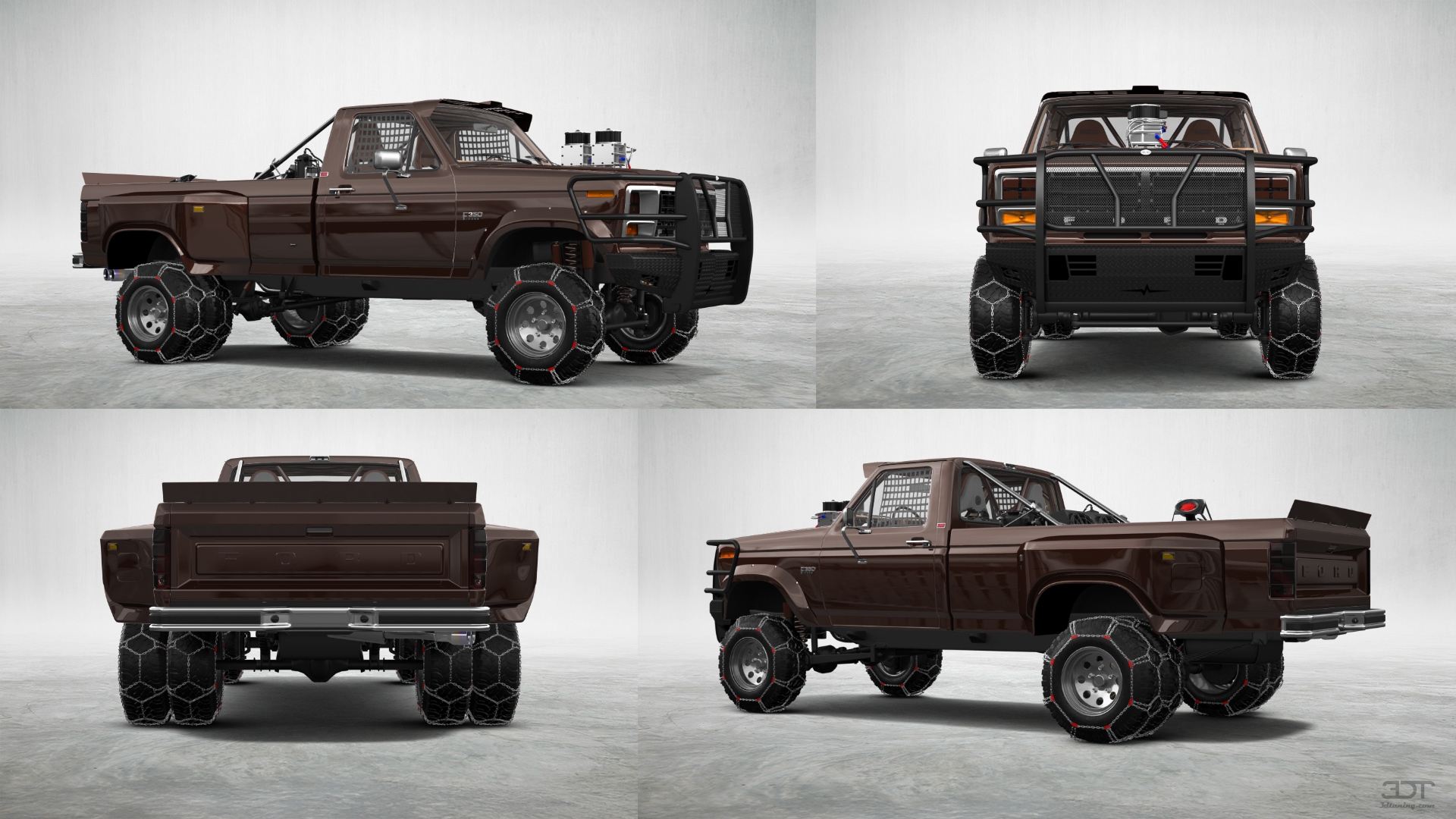 Ford F-350 Dually Regular Cab 2 Door pickup truck 1980