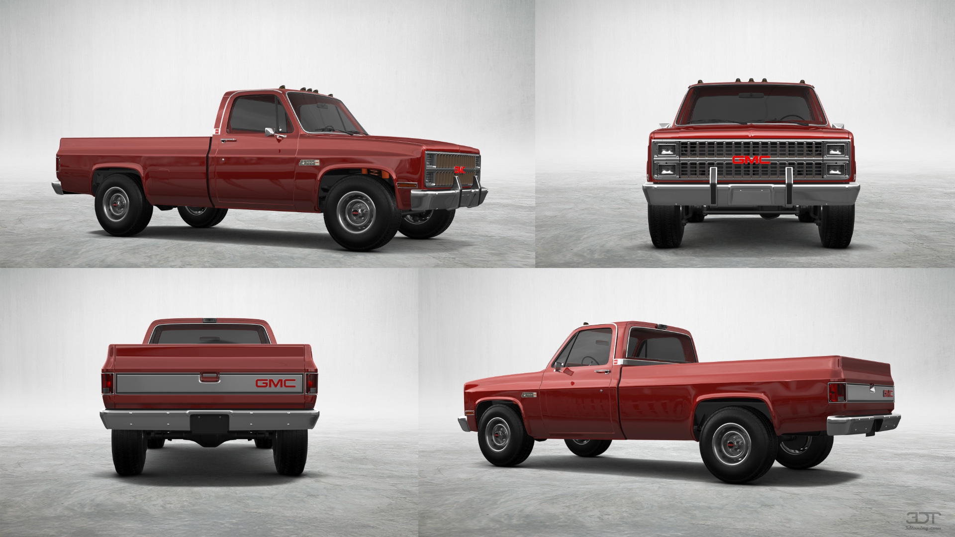 GMC Sierra 1500 2 Door pickup truck 1985 tuning