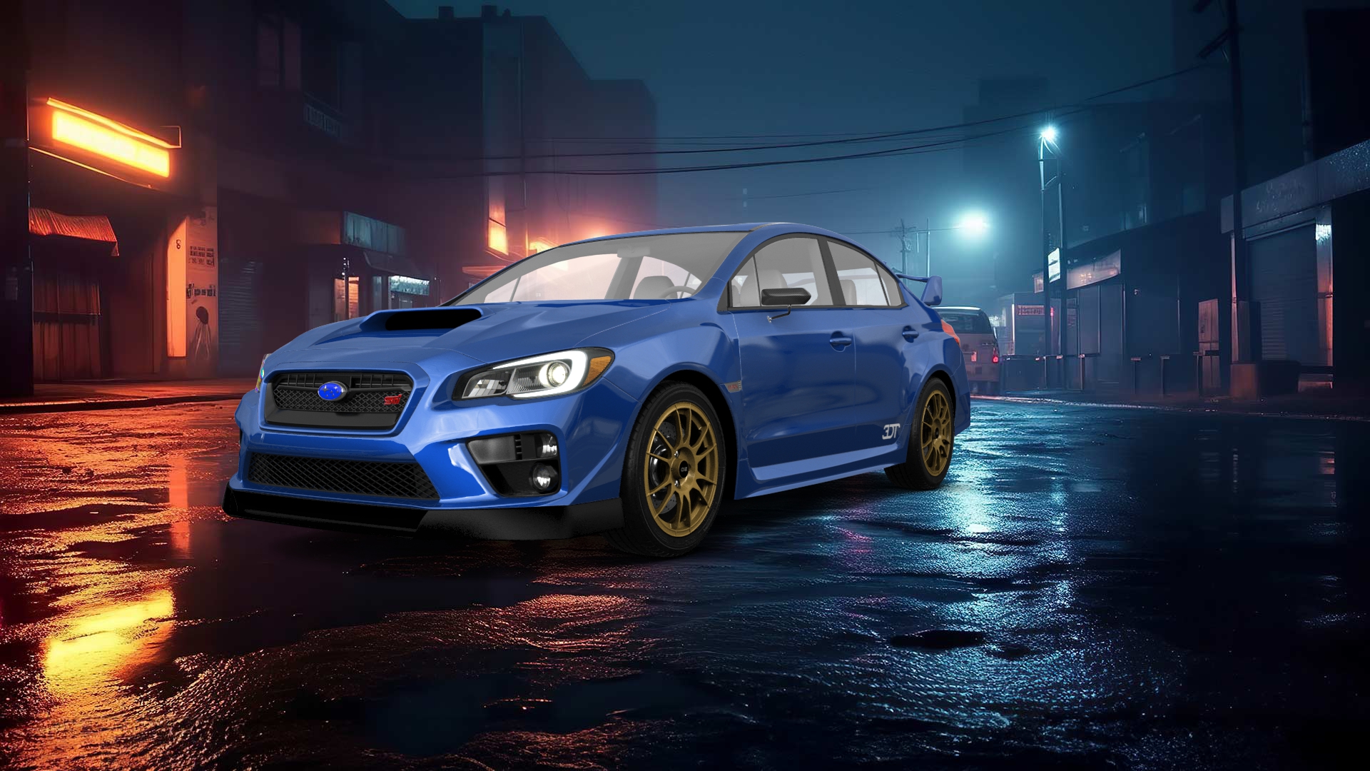 Subaru Impreza WRX STI challenge 4 Door Saloon 4015