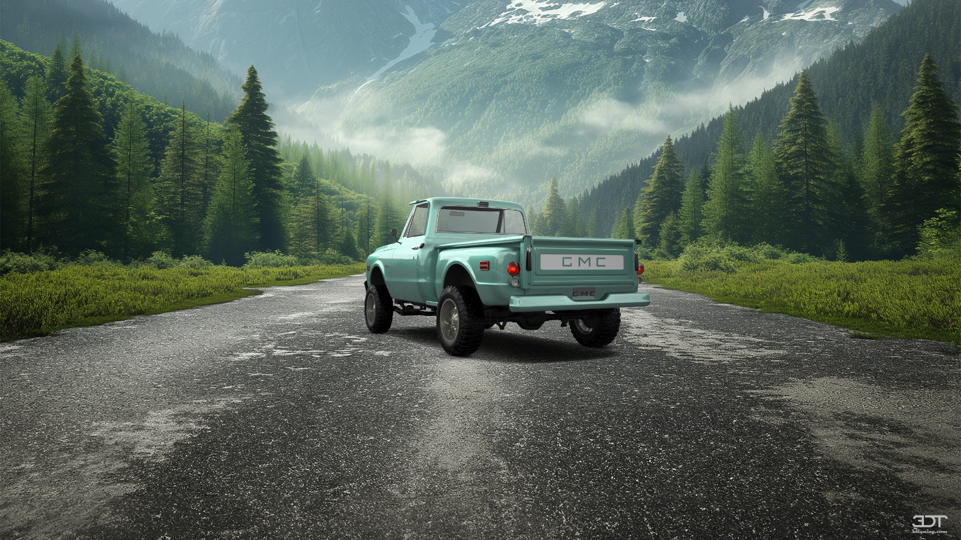 GMC K1500 2 Door pickup truck 1971