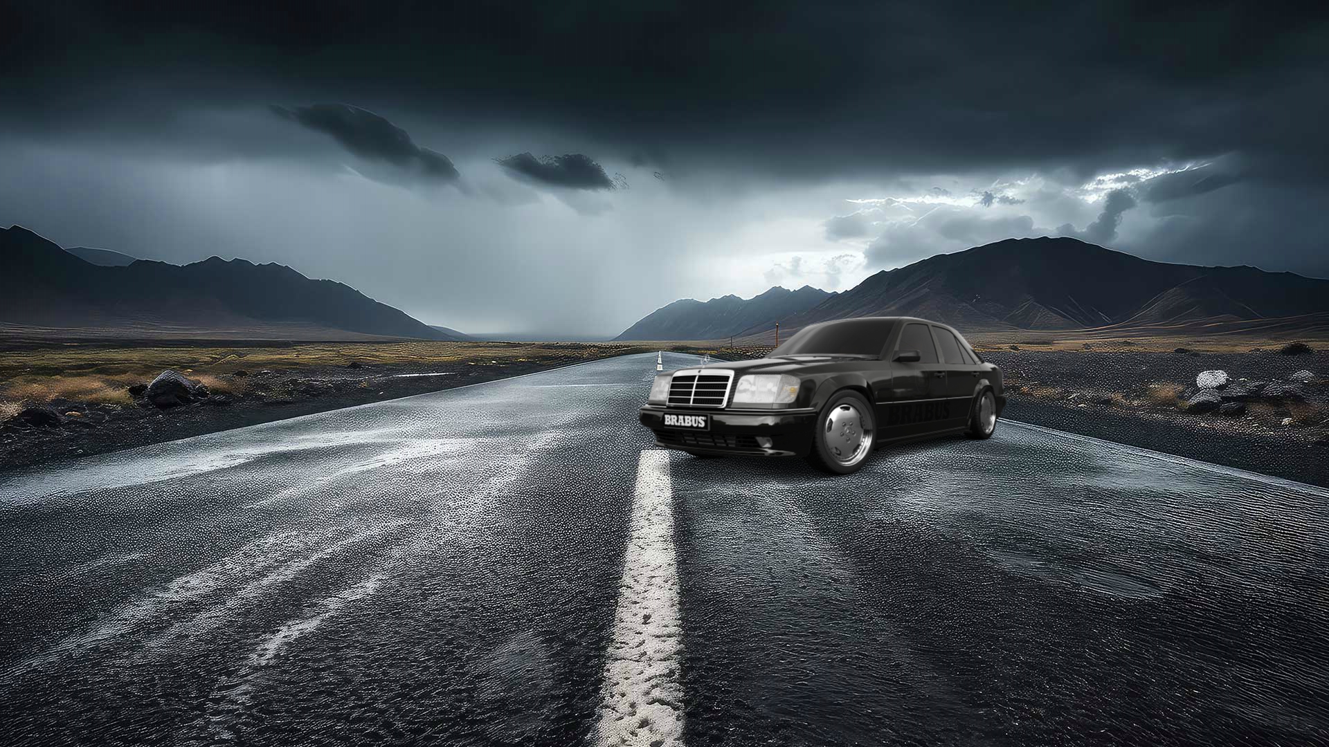 Mercedes E-Class Sedan 1984 tuning