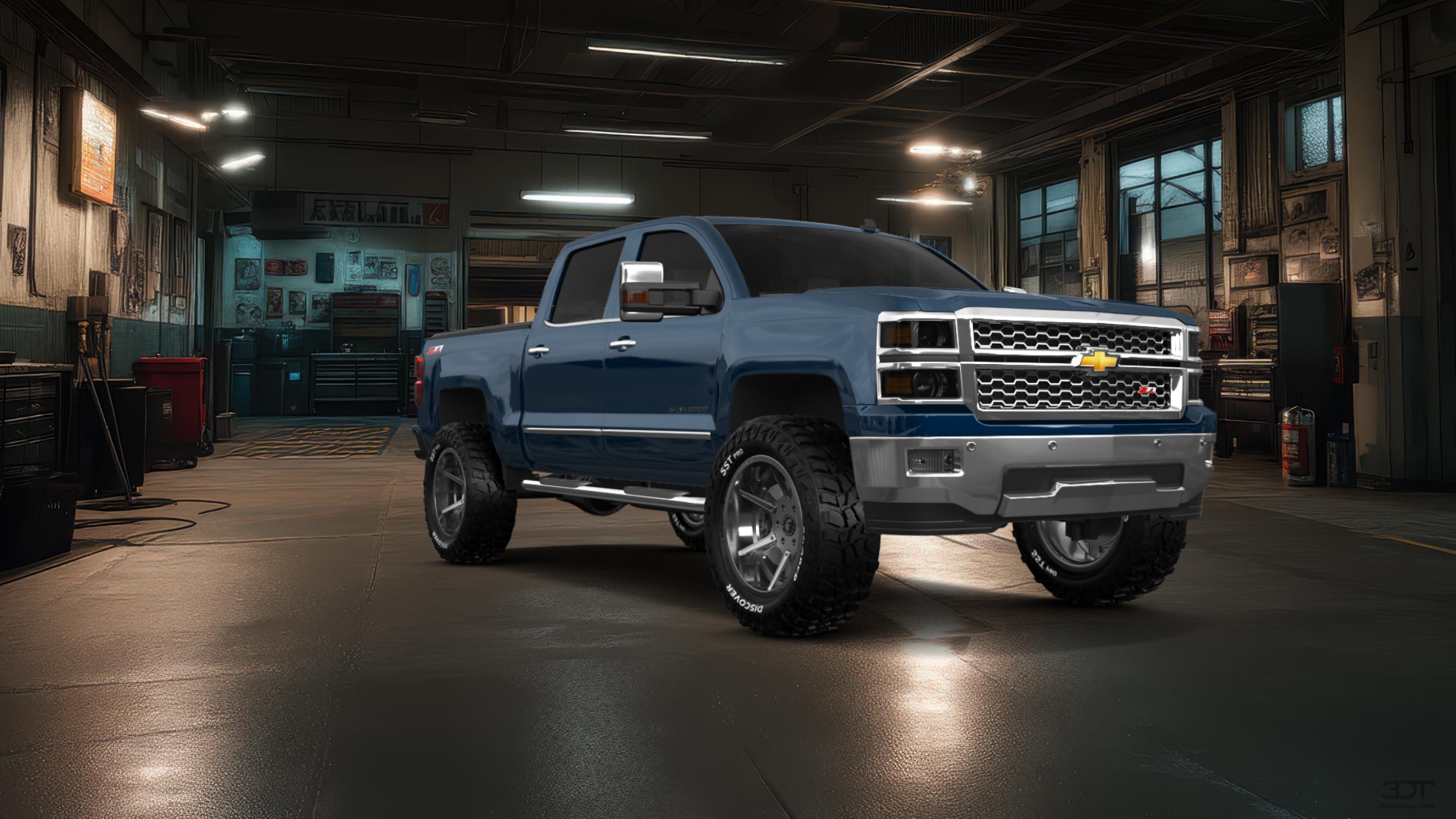 Chevrolet Silverado 1500 4 Door pickup truck 2014 tuning