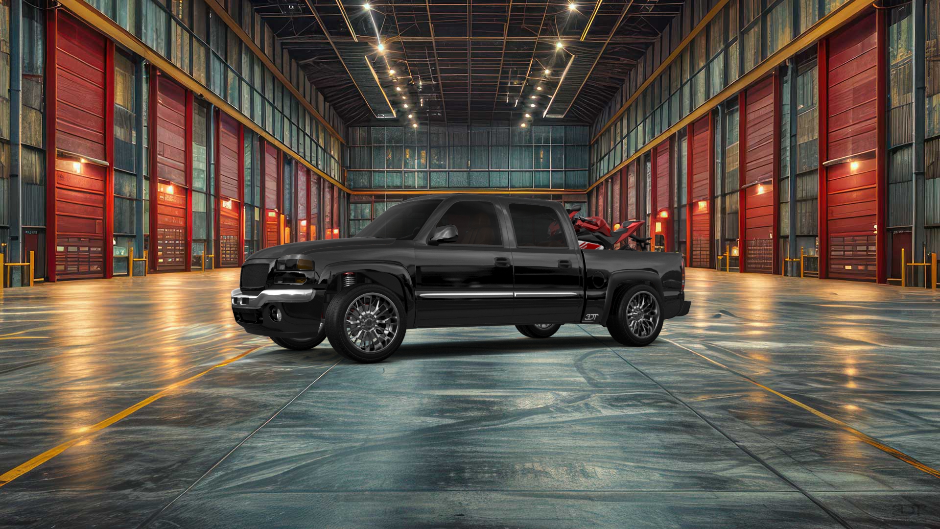 GMC Sierra 1500 Crew Cab Pickup Truck 2000