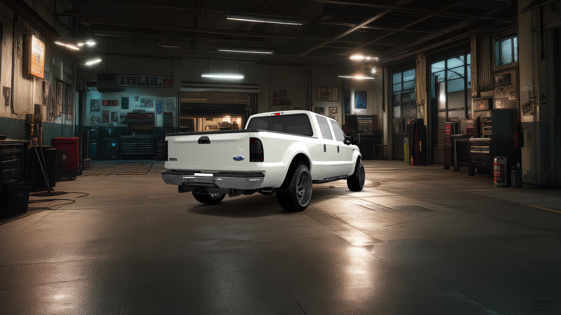 Ford F-250 Crew Cab 4 Door pickup truck 1999 tuning