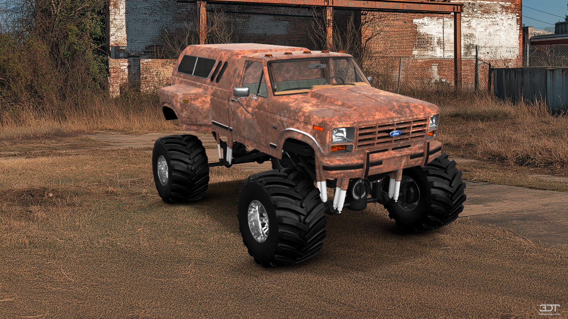 Ford F-350 Dually Regular Cab 2 Door pickup truck 1980 tuning