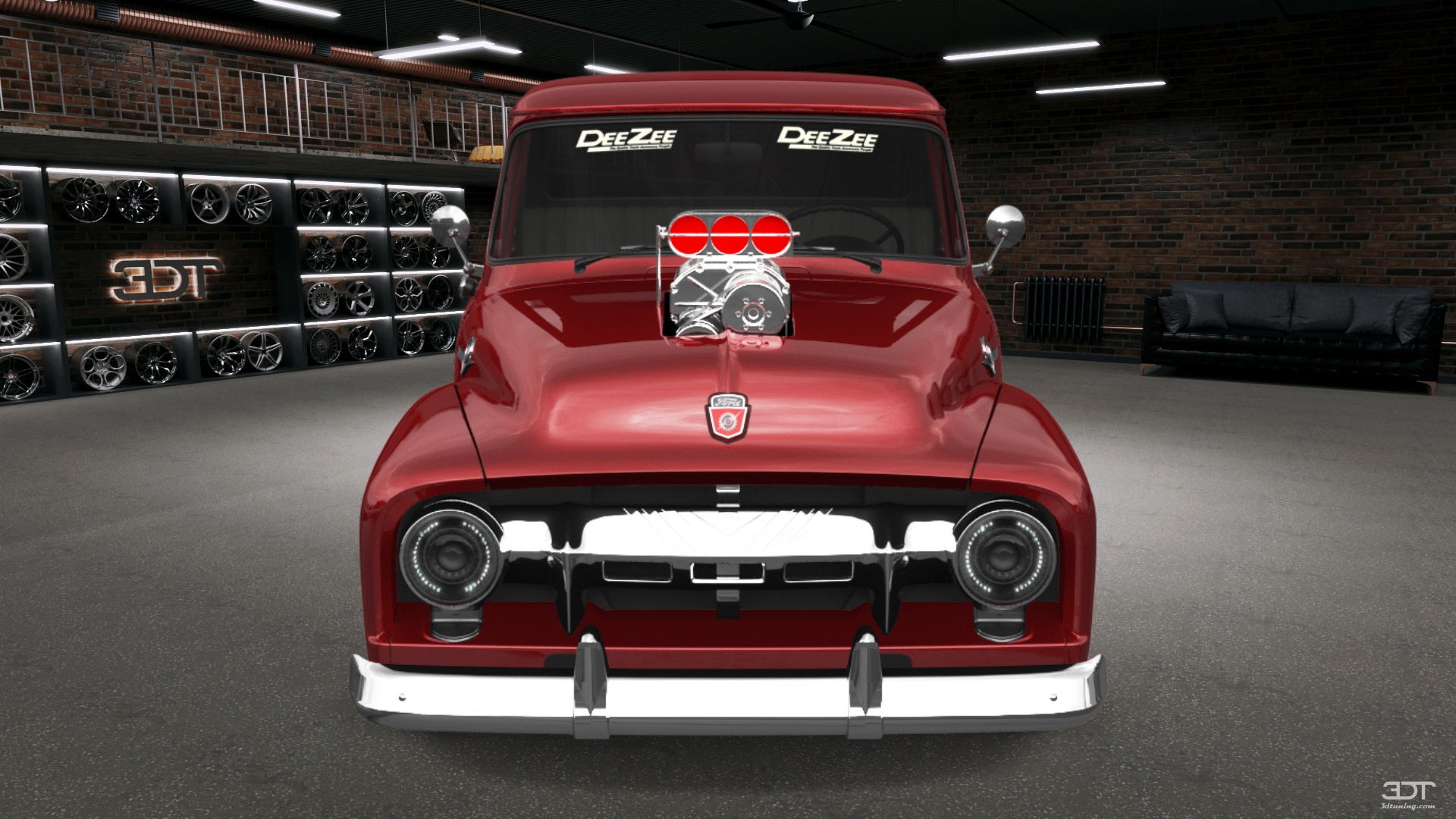 Ford F-100 2 Door truck 1956 Images