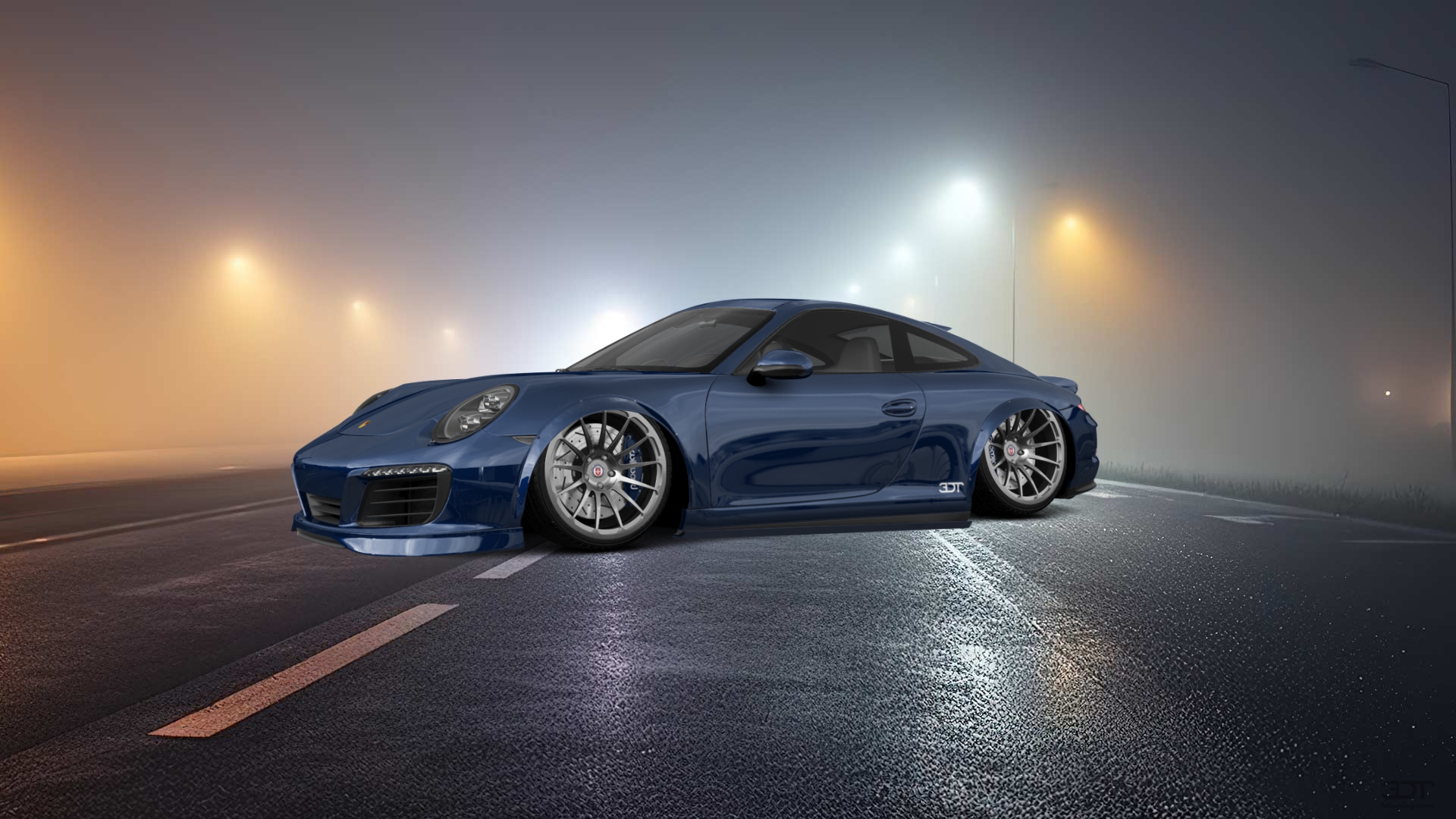 Porsche 911 Carrera 2 Door Coupe 2011 tuning