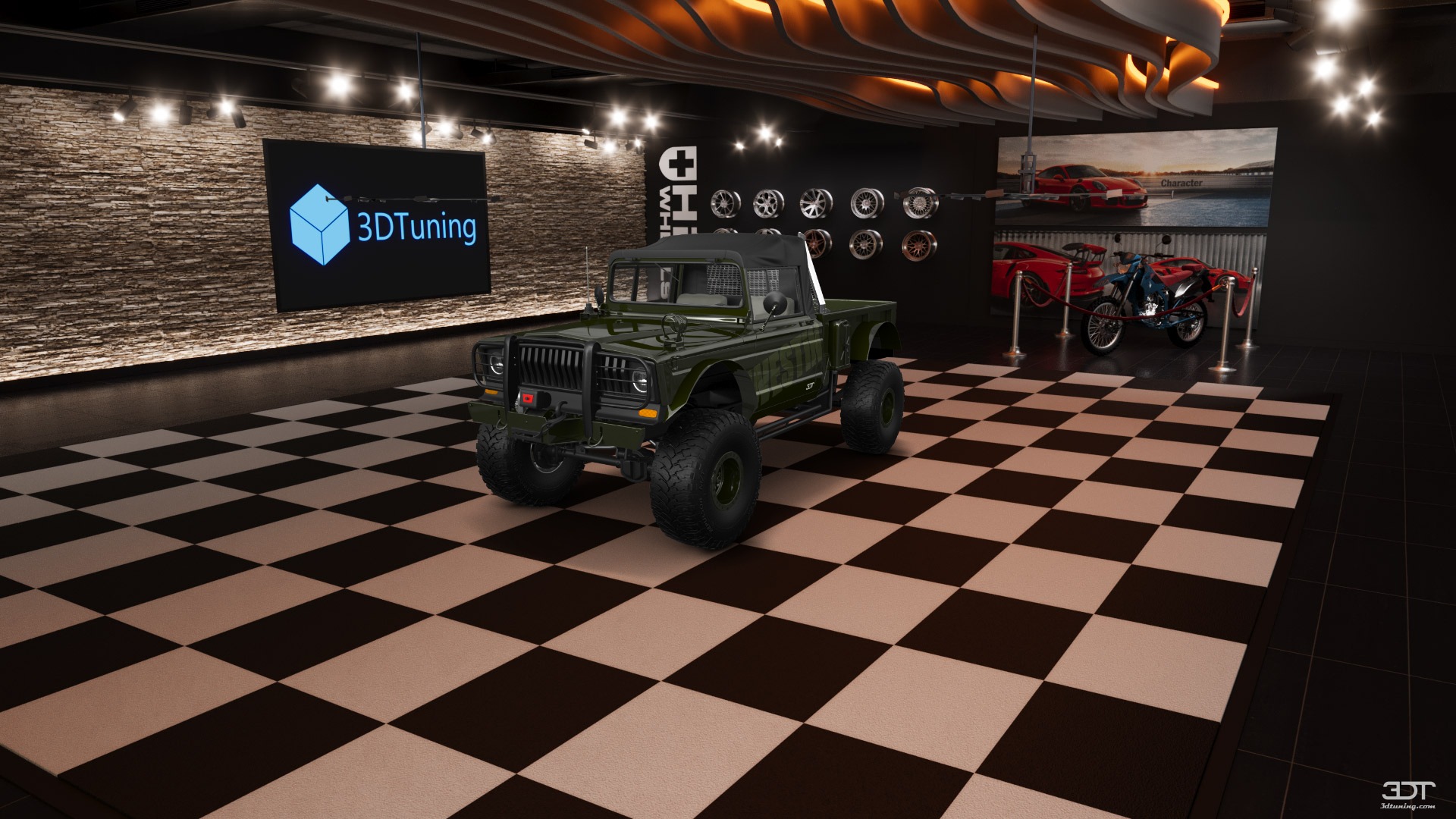 Jeep Kaiser M715 2 Door pickup truck 1968